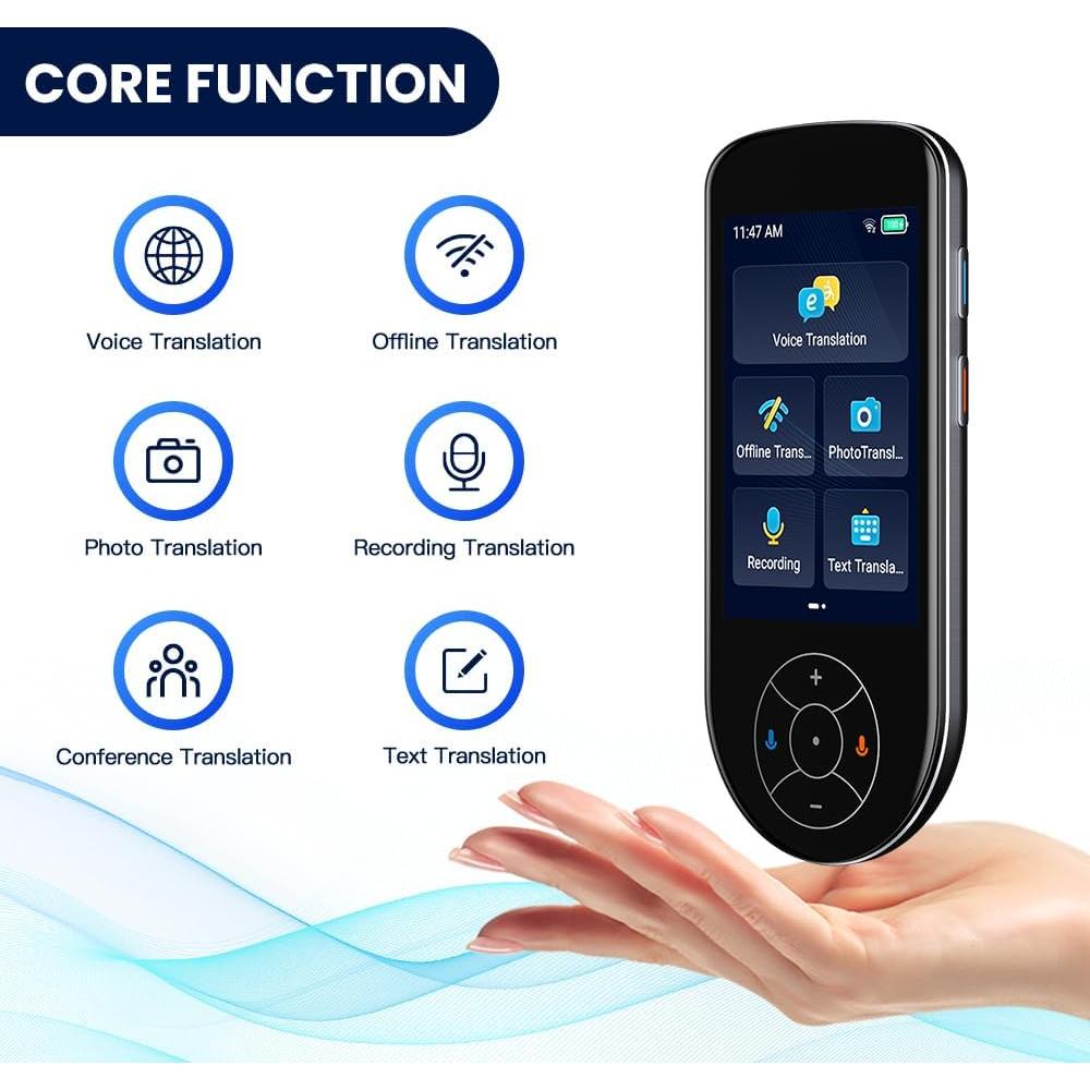 Traductor de Idiomas SKARA 137 Idiomas Portátil AI