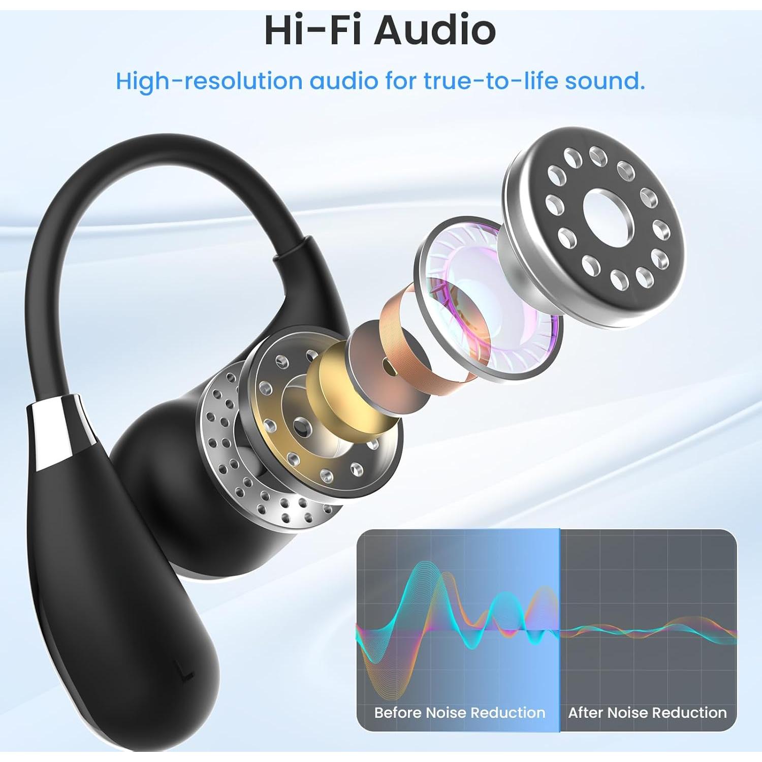 Auriculares MINISO X33 Inalámbricos con Traducción AI 135 Idiomas