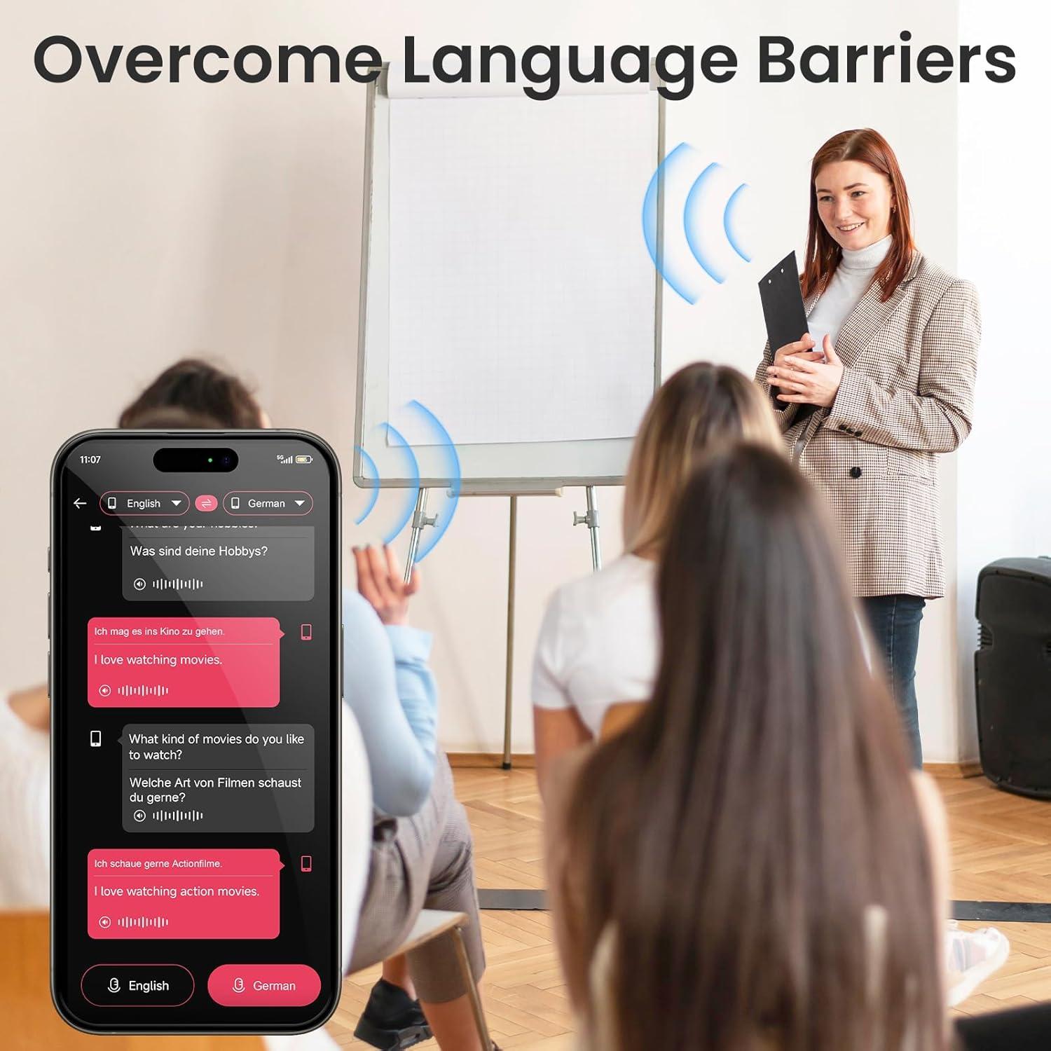 Auriculares MINISO X33 Inalámbricos con Traducción AI 135 Idiomas