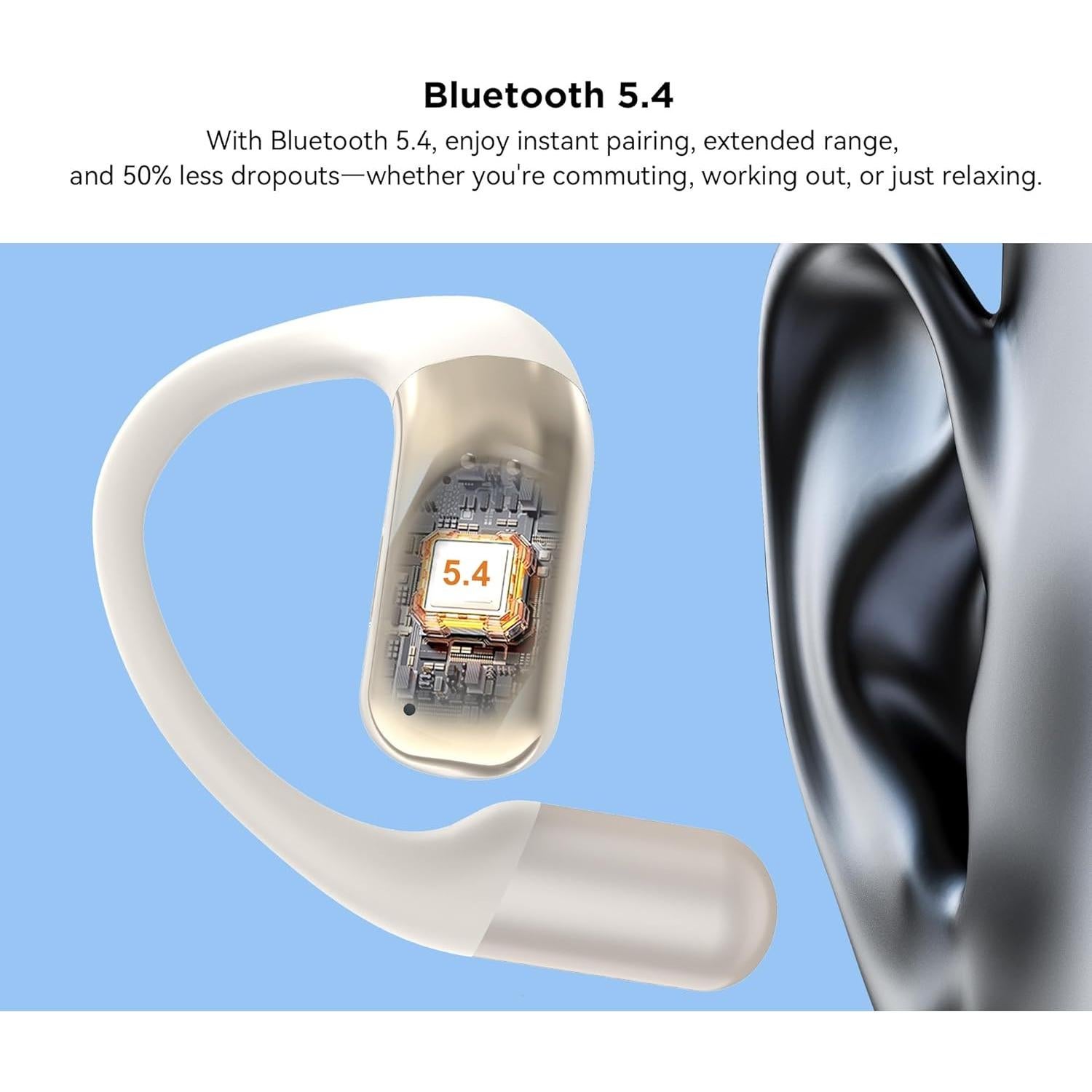 Auriculares Inalámbricos BUGANI OWSB10 Bluetooth 5.4 IPX5