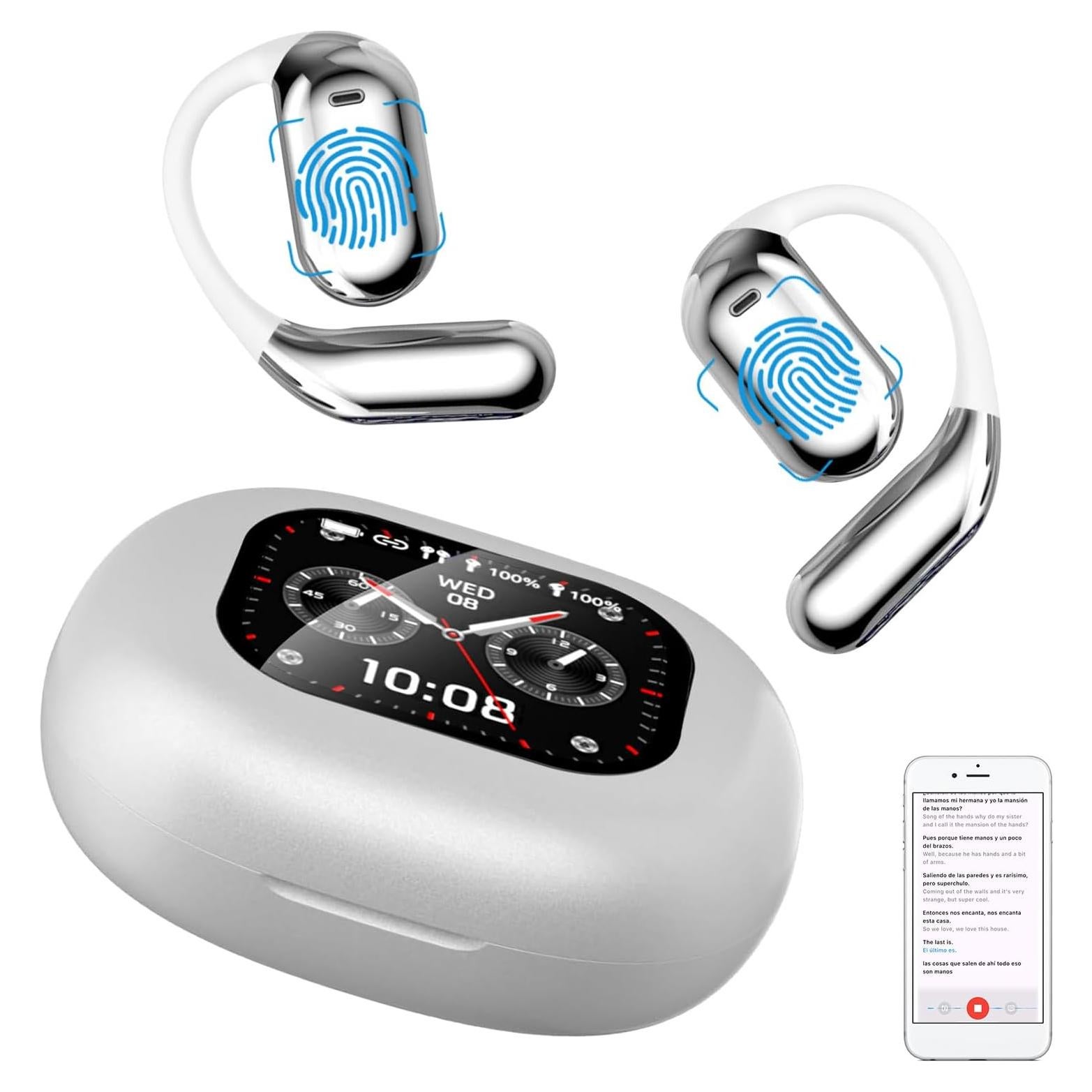 Auriculares Traductores Inalámbricos Diydeg Q16 Pro HD