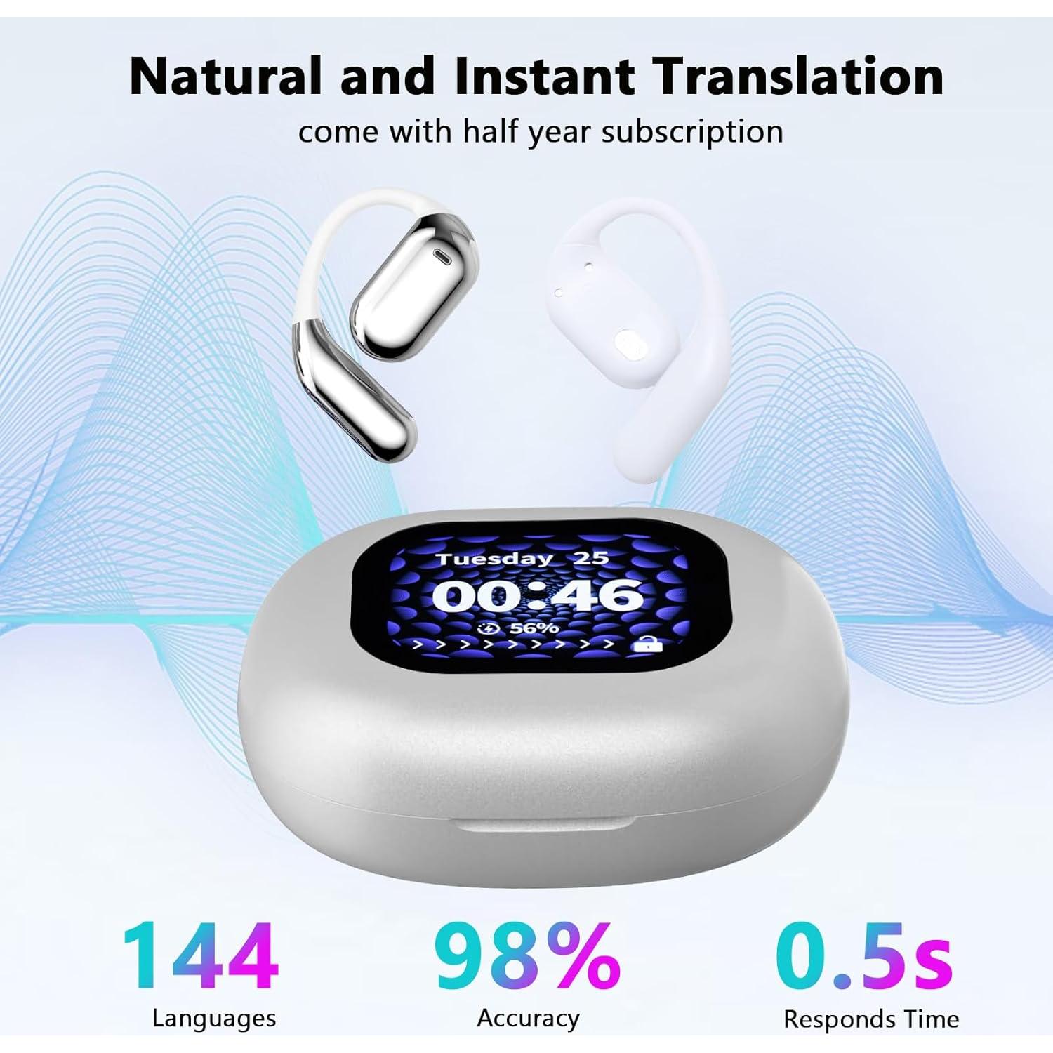 Auriculares Traductores Inalámbricos Diydeg Q16 Pro HD