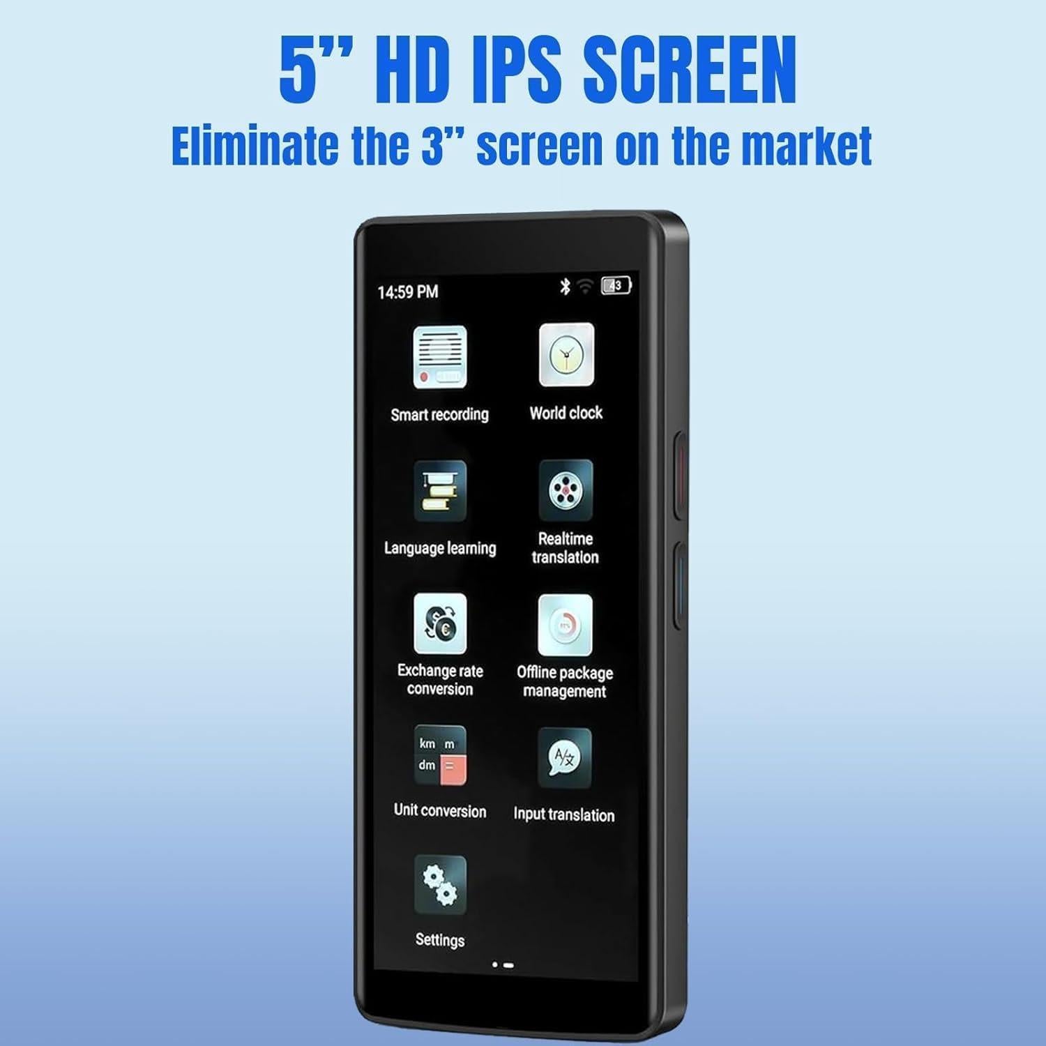 Traductor de Idiomas Skyoyo LT01 - Offline y en Tiempo Real