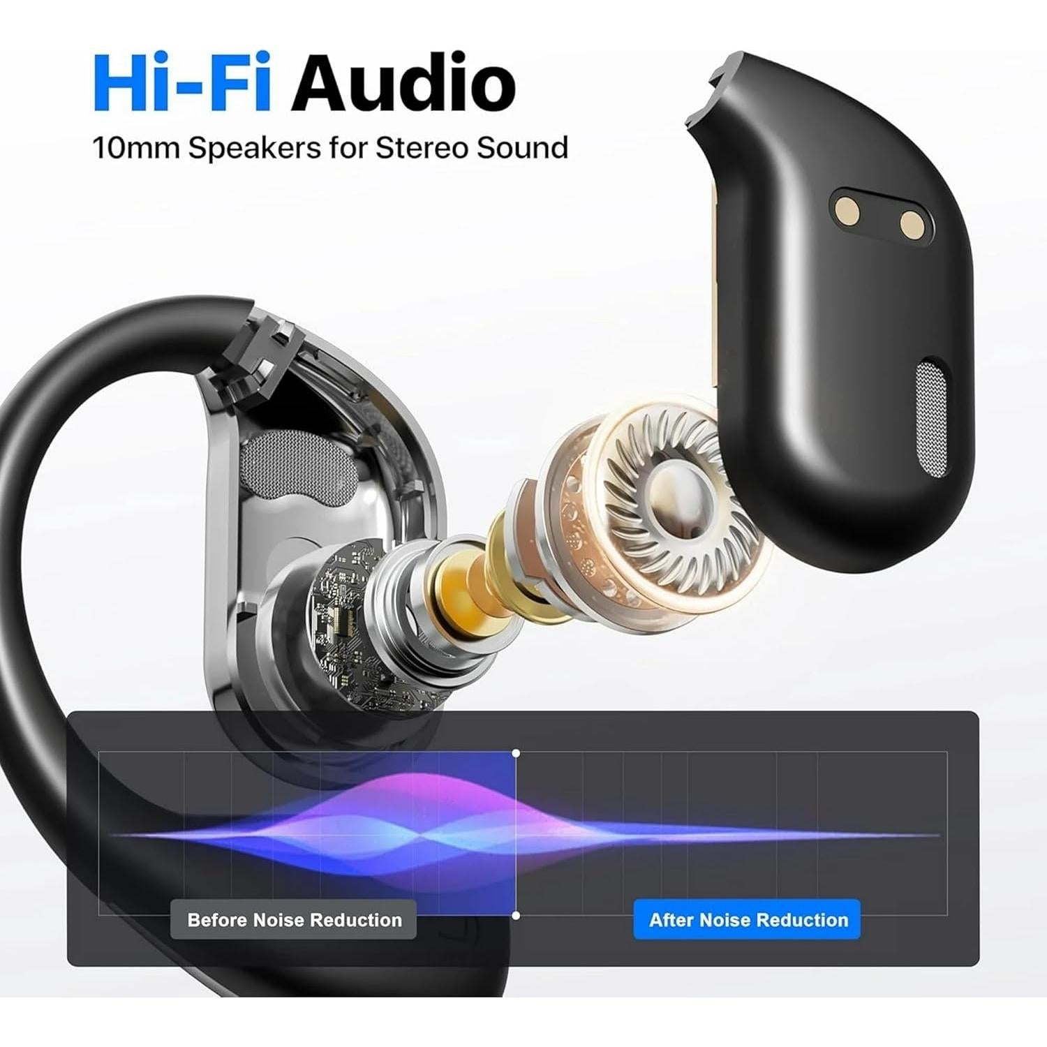 Auriculares Traductores AI Bluetooth Genérico 144 Idiomas