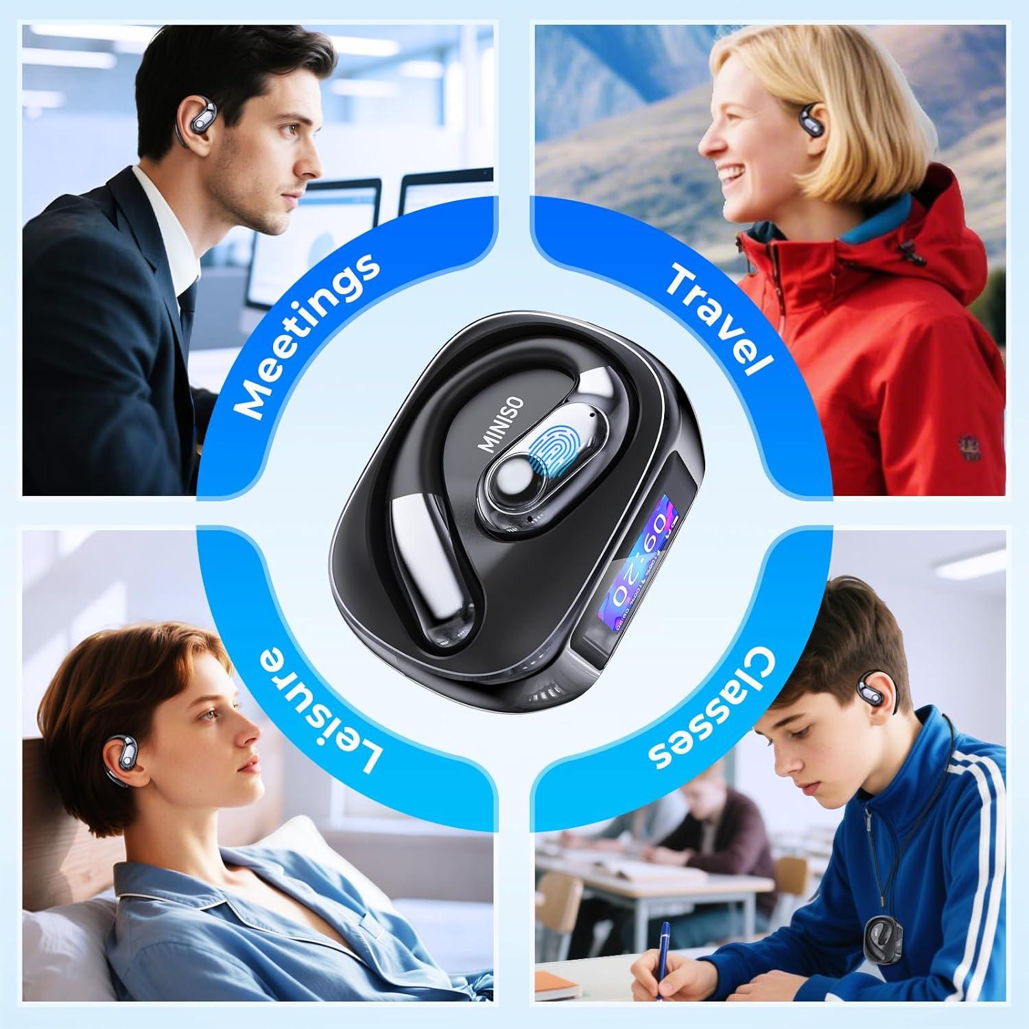 Auriculares Bluetooth MINISO MS193 Traducción AI 135 Idiomas