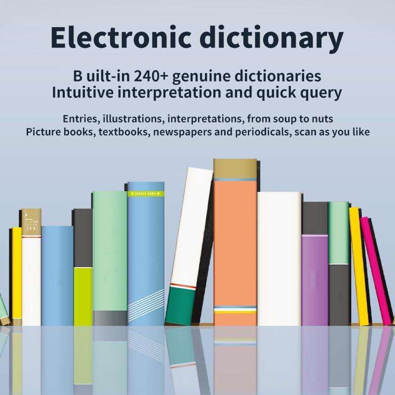 Pluma Traductora Amigopen 112 Idiomas WiFi Offline Azul