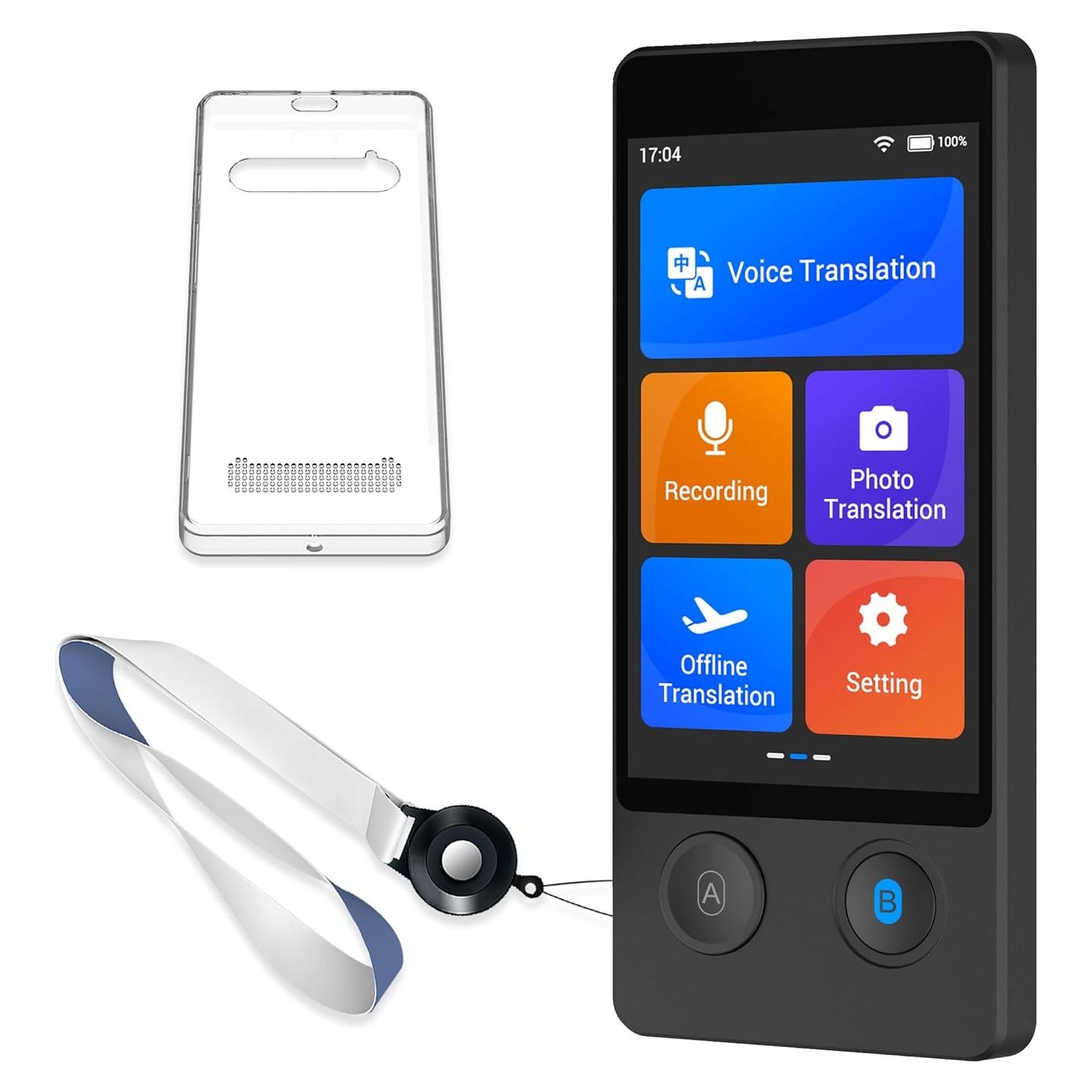 Traductor de Idiomas Anfier W12S 144 Idiomas Precisión 98%