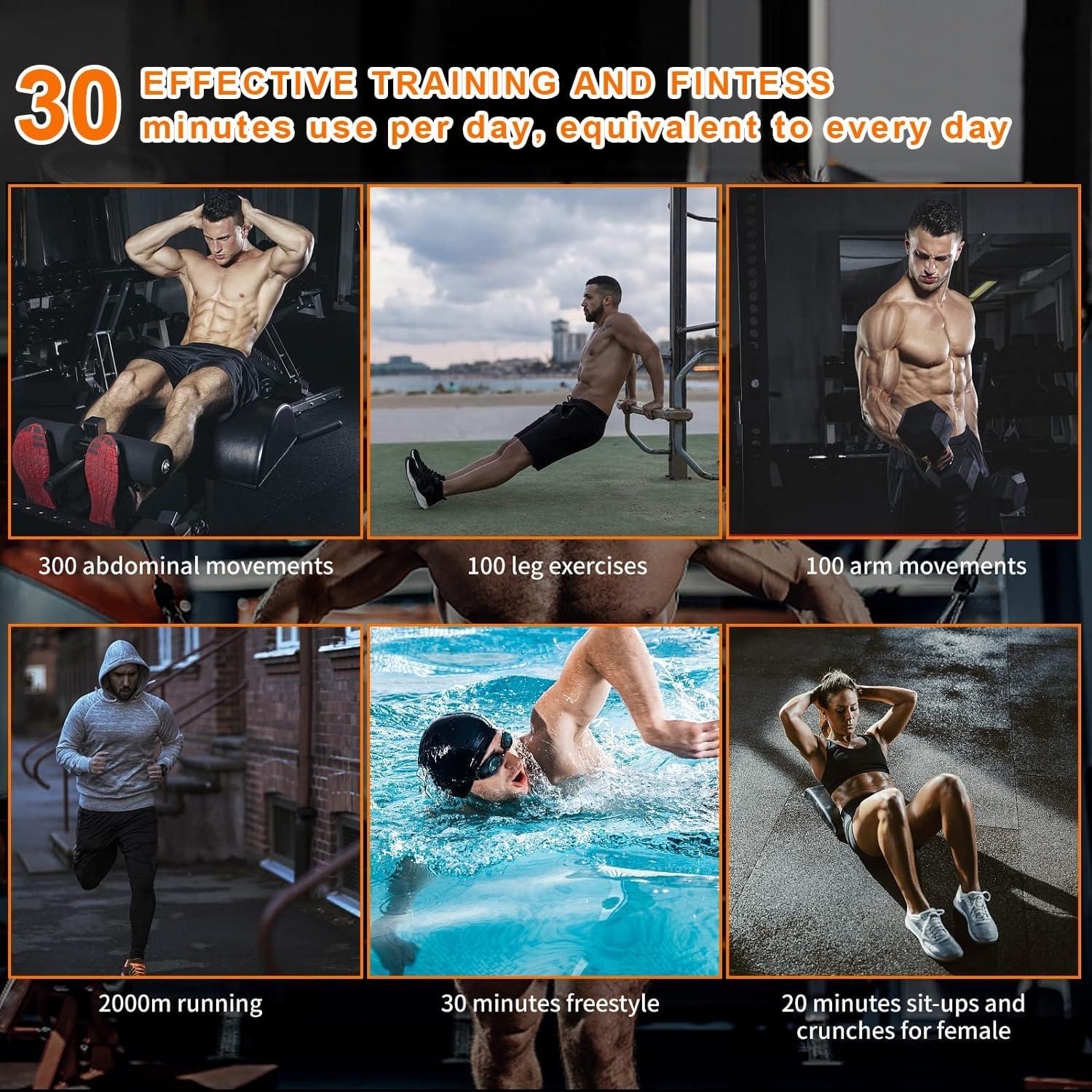 Cinturón Abdominal DOMAS EMS Tonificador de Músculos