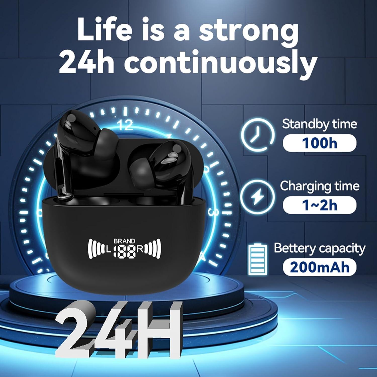 Auriculares Traductores Neyes 3-en-1 Bluetooth Negro