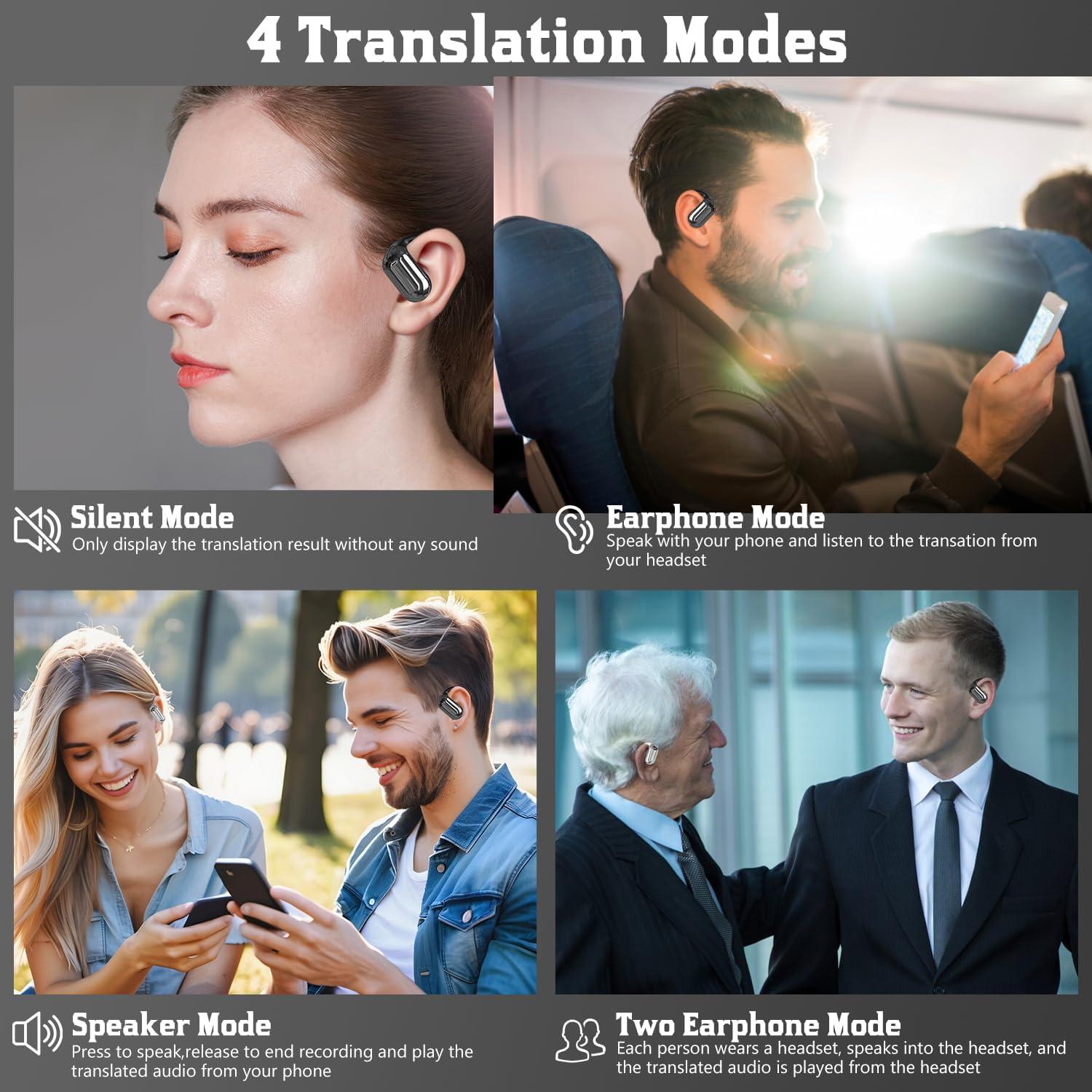 Auriculares Traductores Bluetooth LinTsing 011 144 Idiomas