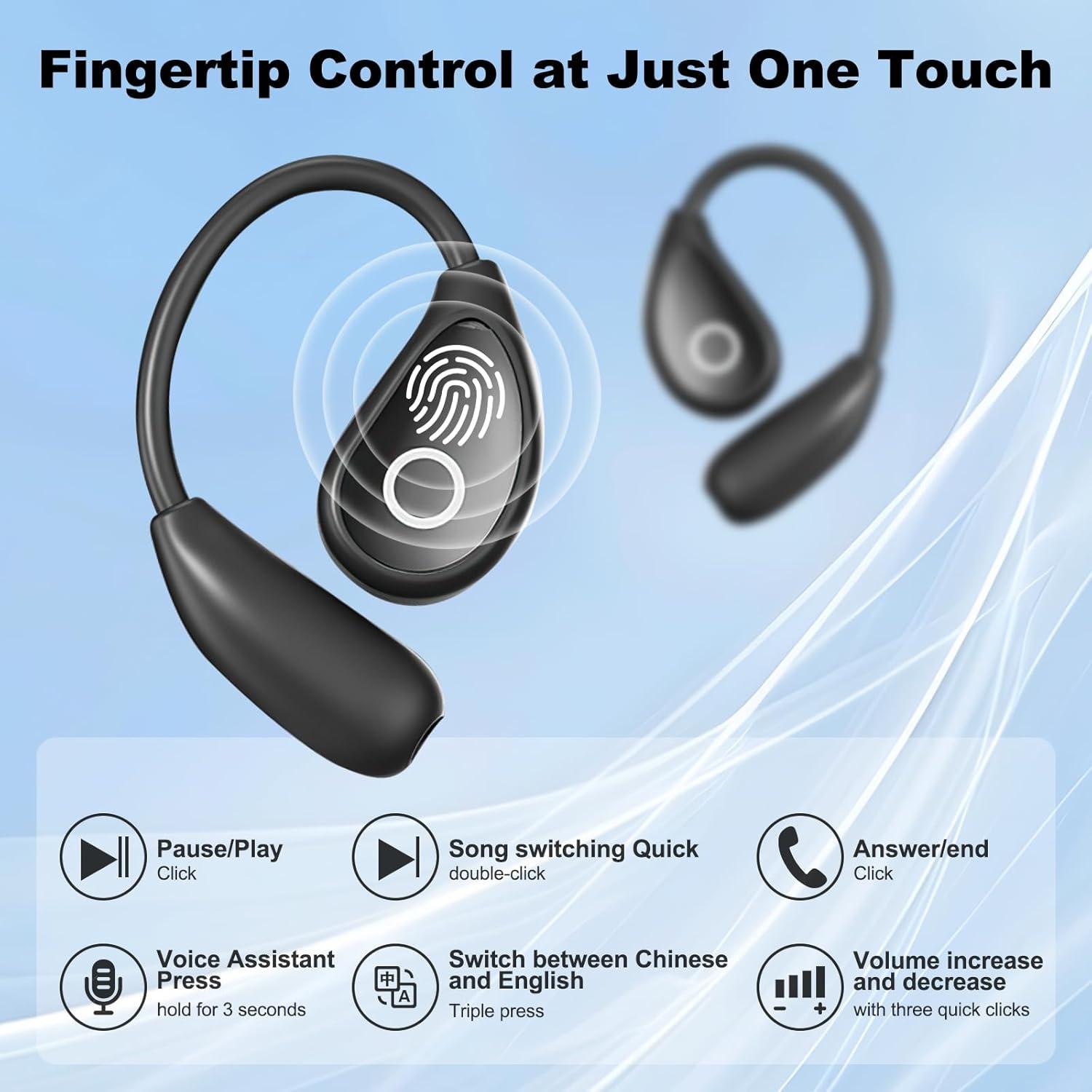 Auriculares Traductores AI Mrryiio M95 3 en 1 Negro