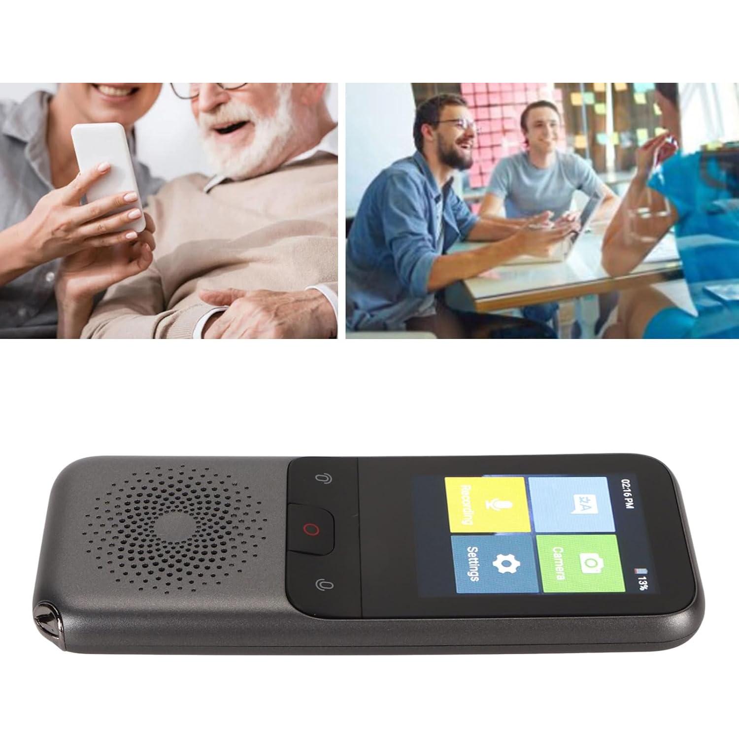 Traductor de Voz AI Luqeeg 2.4" 112 Idiomas en Línea