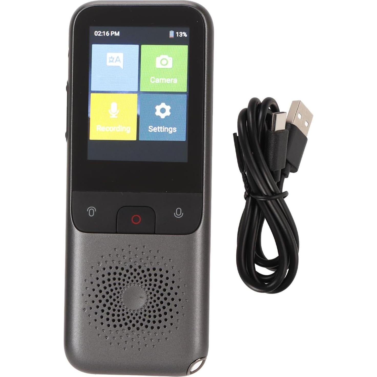 Traductor de Voz AI Luqeeg 2.4" 112 Idiomas en Línea