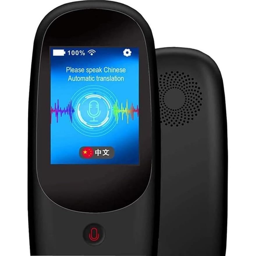 Traductor de Idiomas Inteligente ZHANQUAND 41 Idiomas 2.4" WiFi