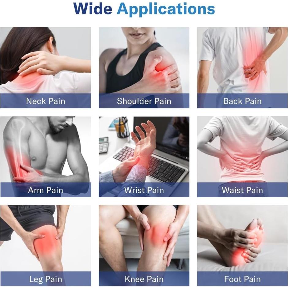 Alcedo Estimulador Muscular TENS EMS 41 Modos Alivio Dolor