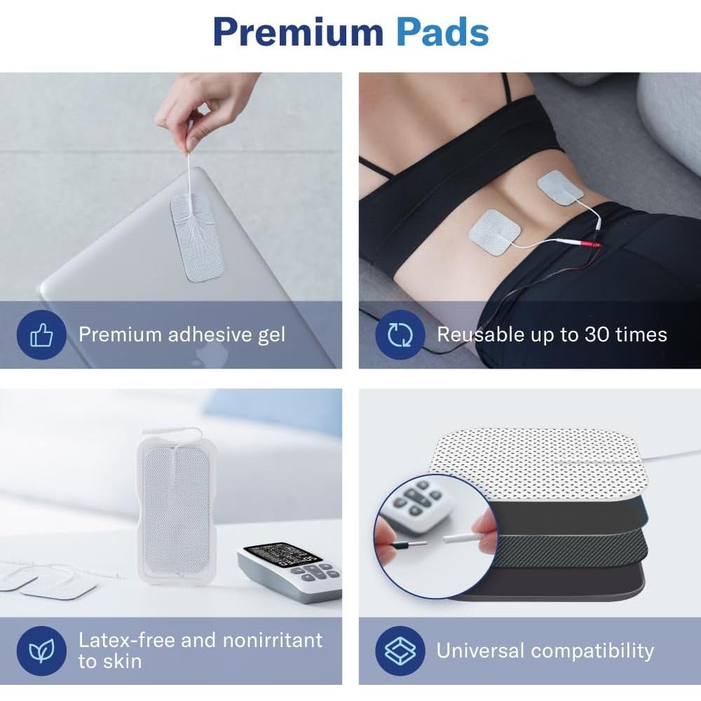 Alcedo Estimulador Muscular TENS EMS 41 Modos Alivio Dolor