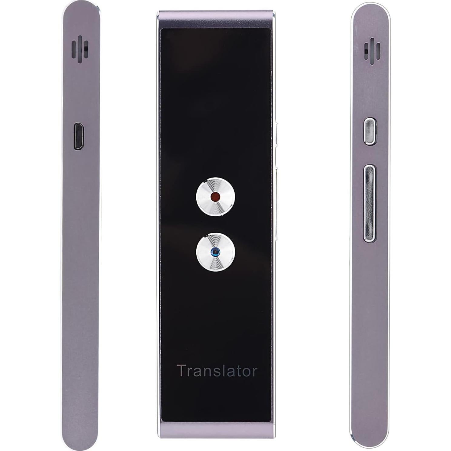 Traductor de Voz Inteligente SUNGOOYUE Multilenguaje Gris