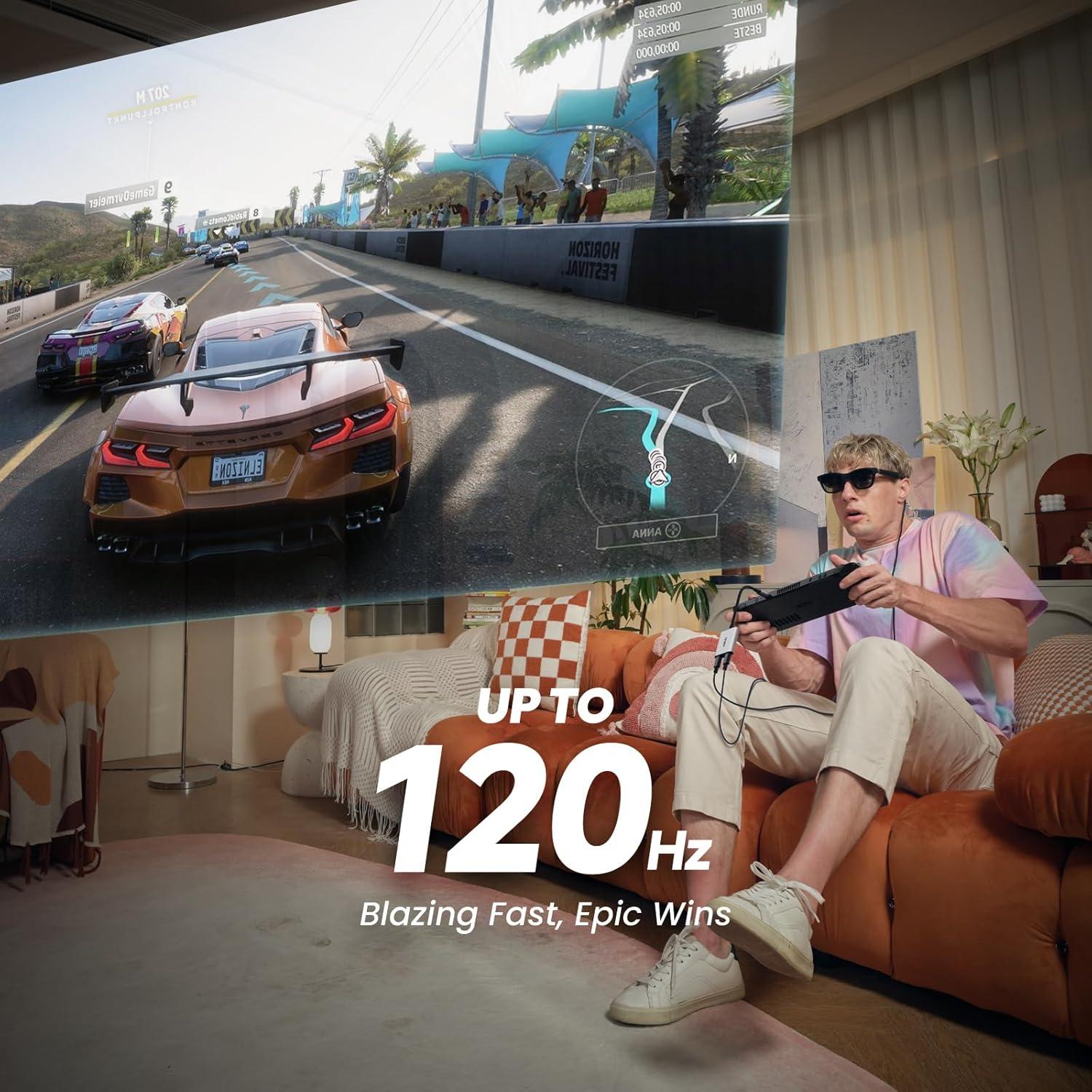 Adaptador XREAL Hub 45W para Gafas AR - Carga Rápida 120Hz