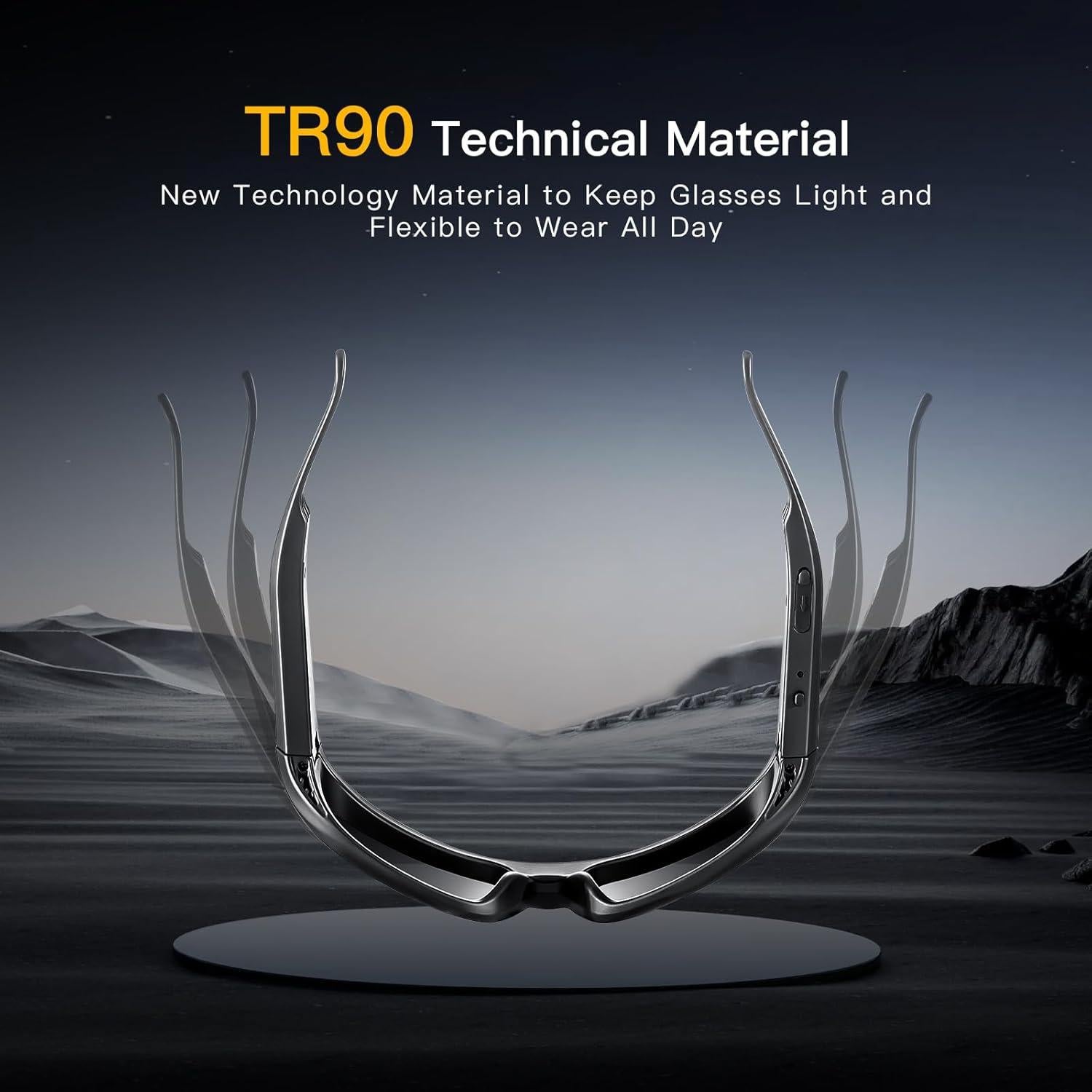 Gafas de Cámara OhO Sunshine 128GB 1080P UV400 Unisex