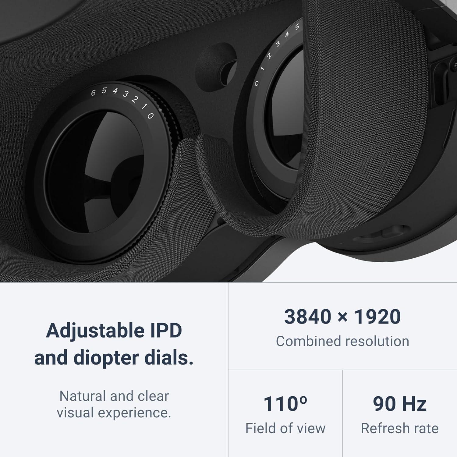 Auriculares VR HTC Vive XR Elite - Paquete Deluxe con Accesorios