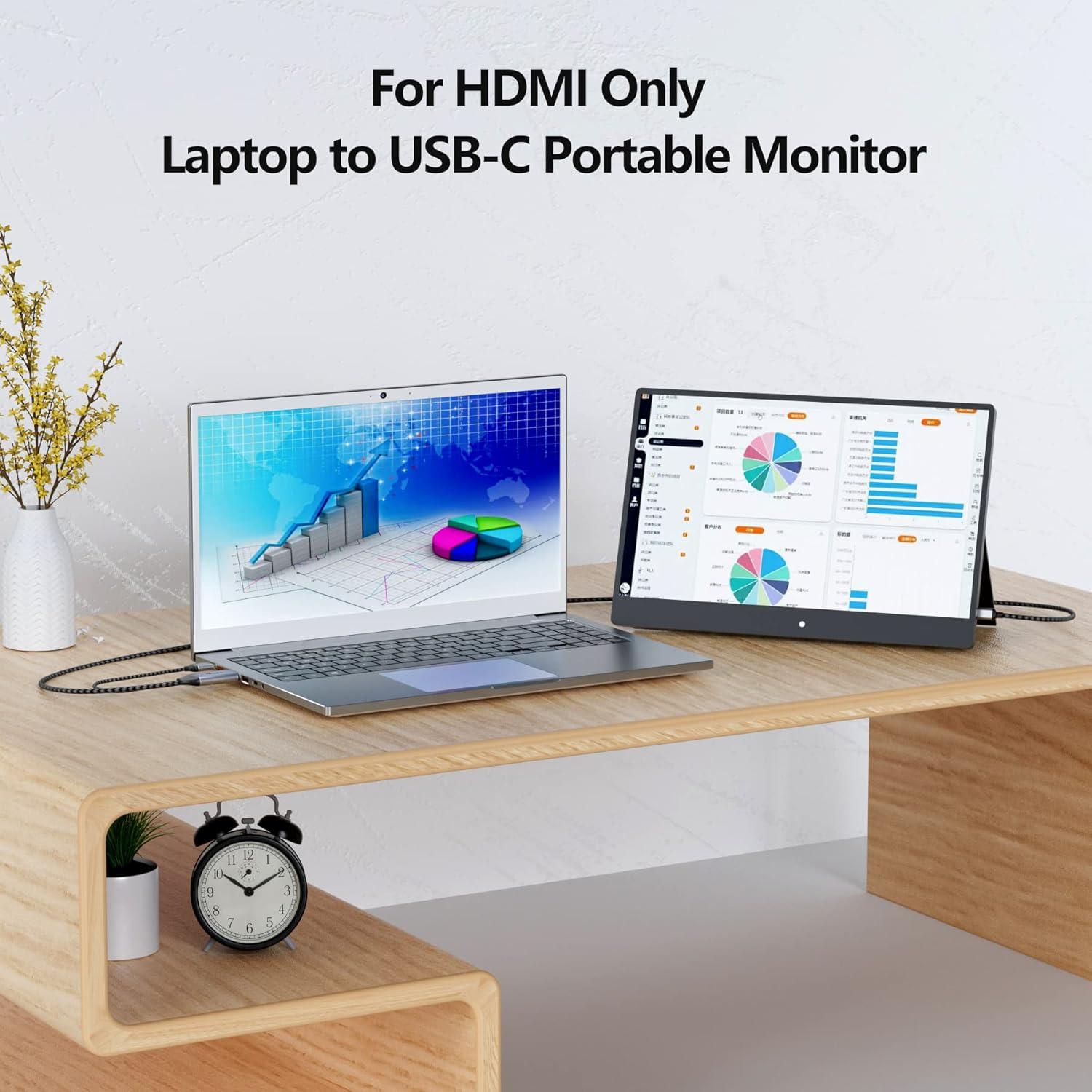 Cable HDMI a USB C Fairikabe 2m 4K 60Hz para Monitores
