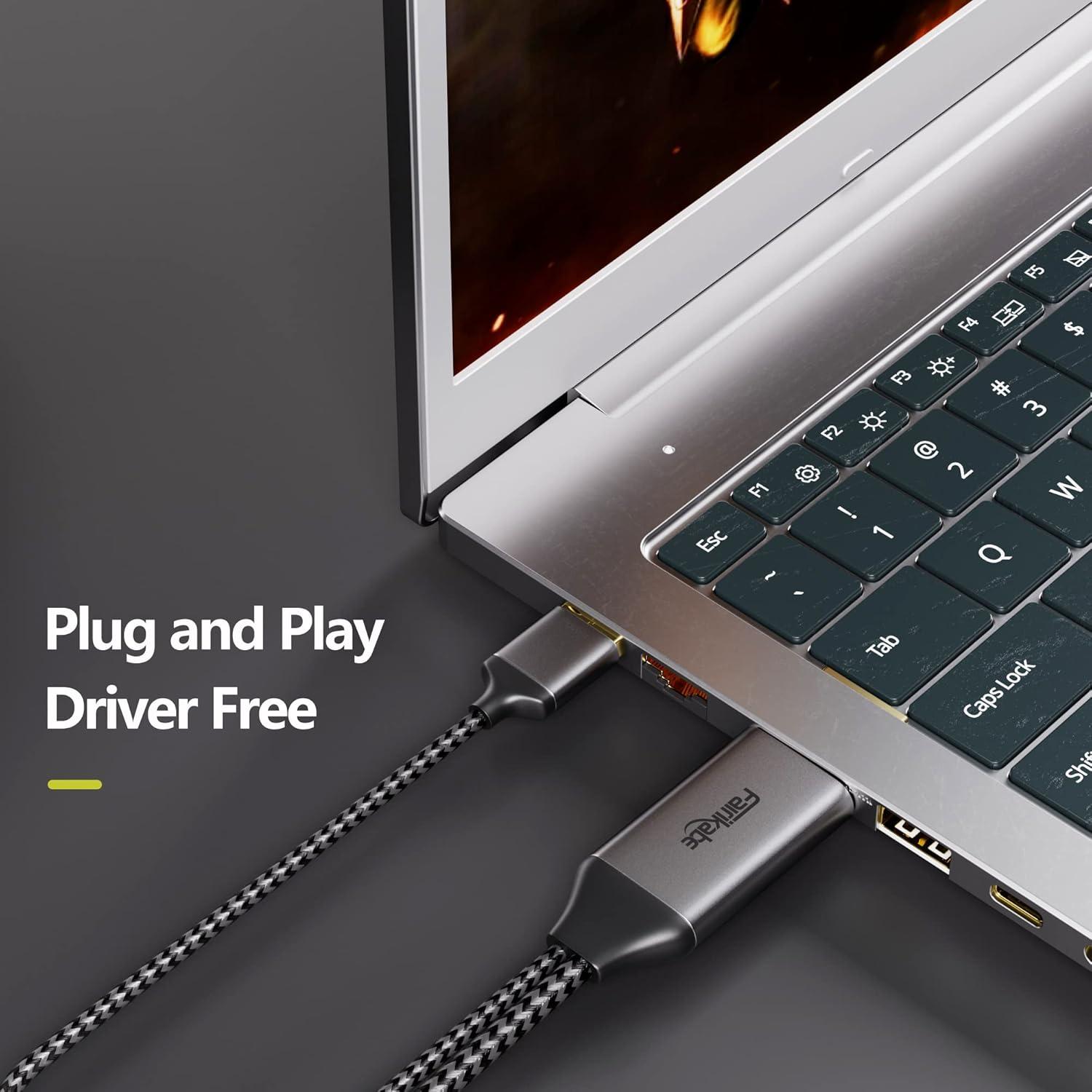 Cable HDMI a USB C Fairikabe 2m 4K 60Hz para Monitores