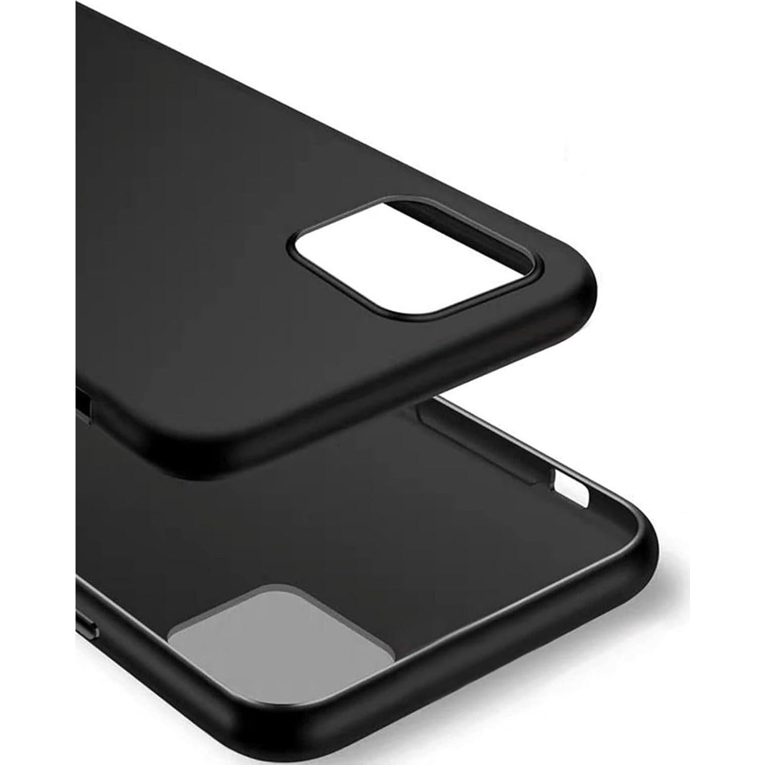 Phone Case for Xreal Beam Pro (6.50"), [1 x Tempered Glass Protective Film], Black Soft TPU Shell Ultra-Thin [Anti-Scratch] [Shockproof] Case for Xreal Beam Pro - XV37