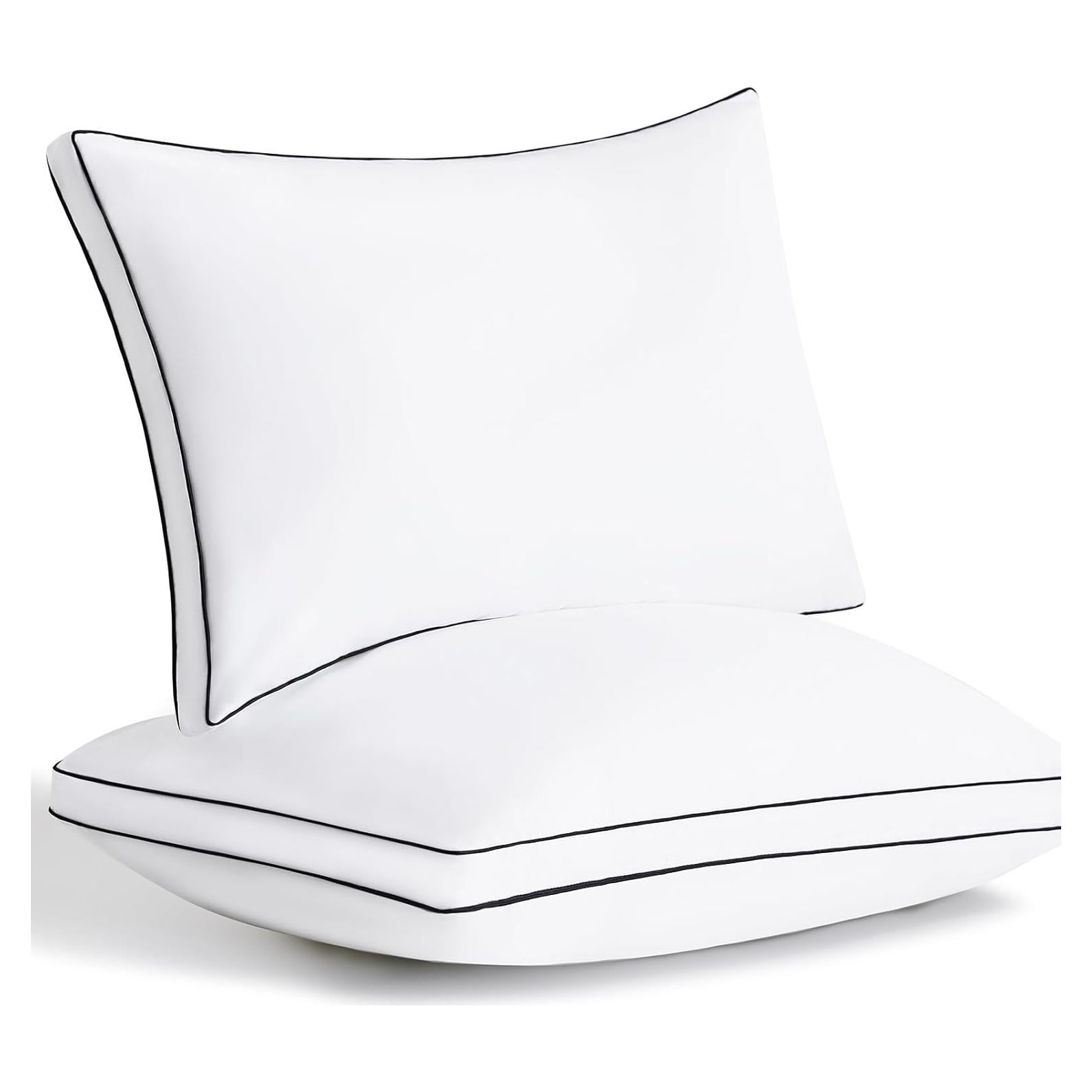 Juego de 2 Almohadas CozyLux Queen Microfibra Suave 45.7x71.1cm