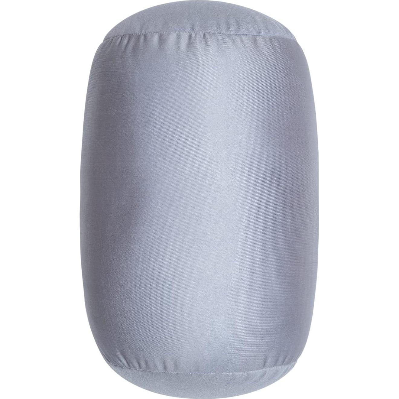 Almohada Bolster de Microperlas Focustree Gris Oscuro 30.48 cm