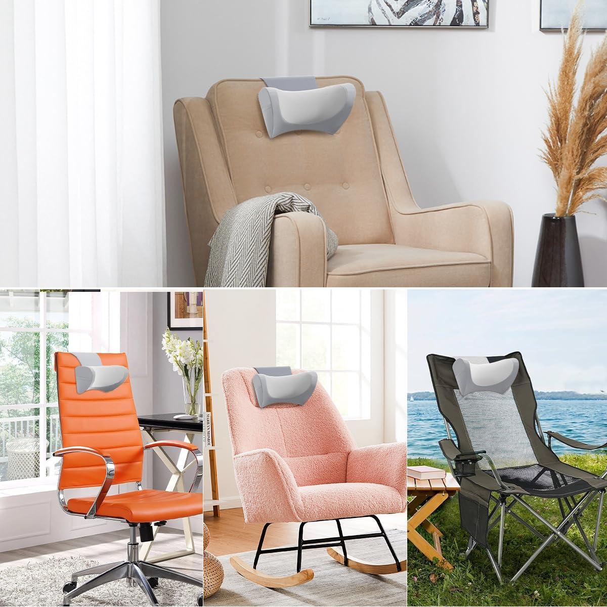 Almohada Ergonómica PouHenier.jh para Cuello y Cabeza - Espuma de Memoria