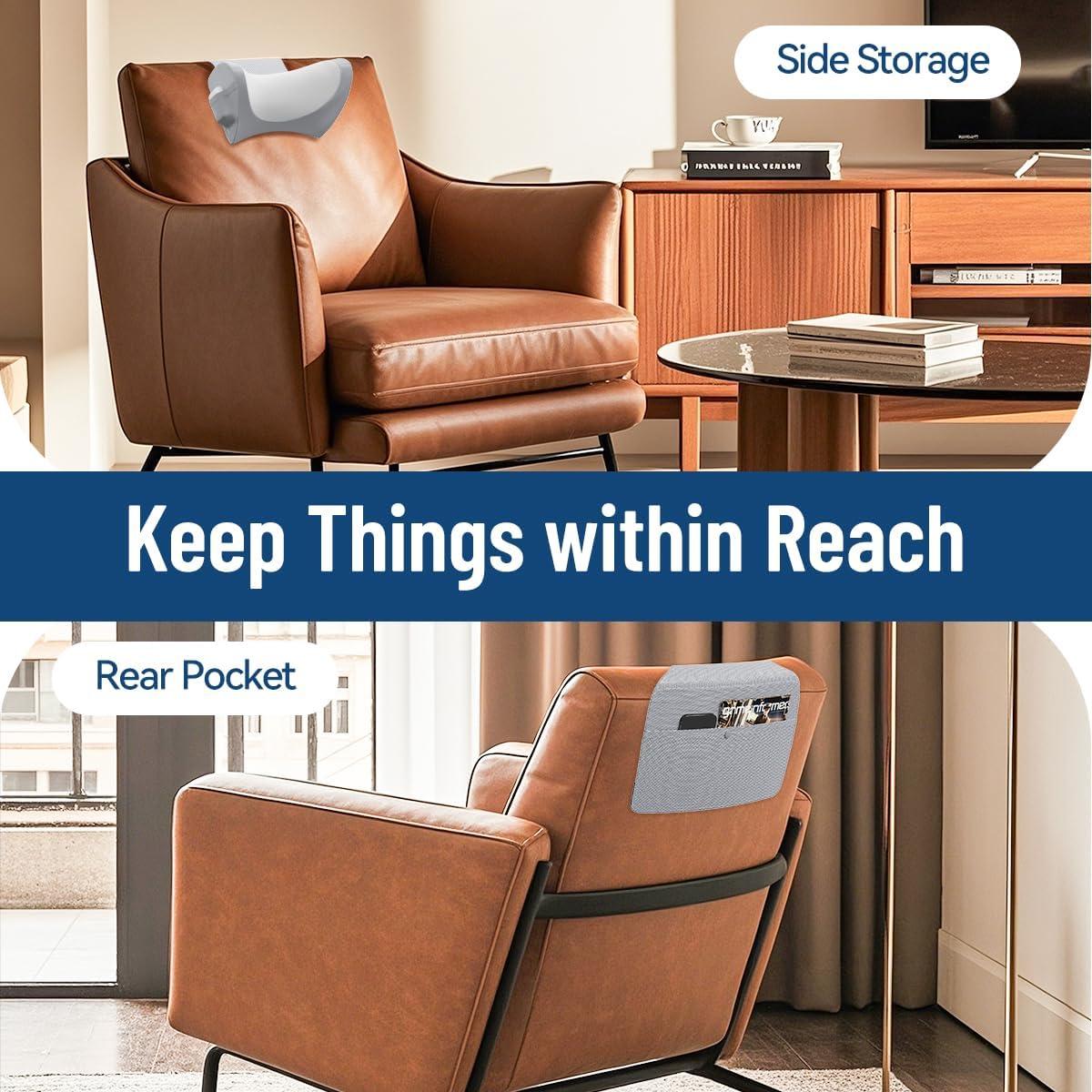 Almohada Ergonómica PouHenier.jh para Cuello y Cabeza - Espuma de Memoria