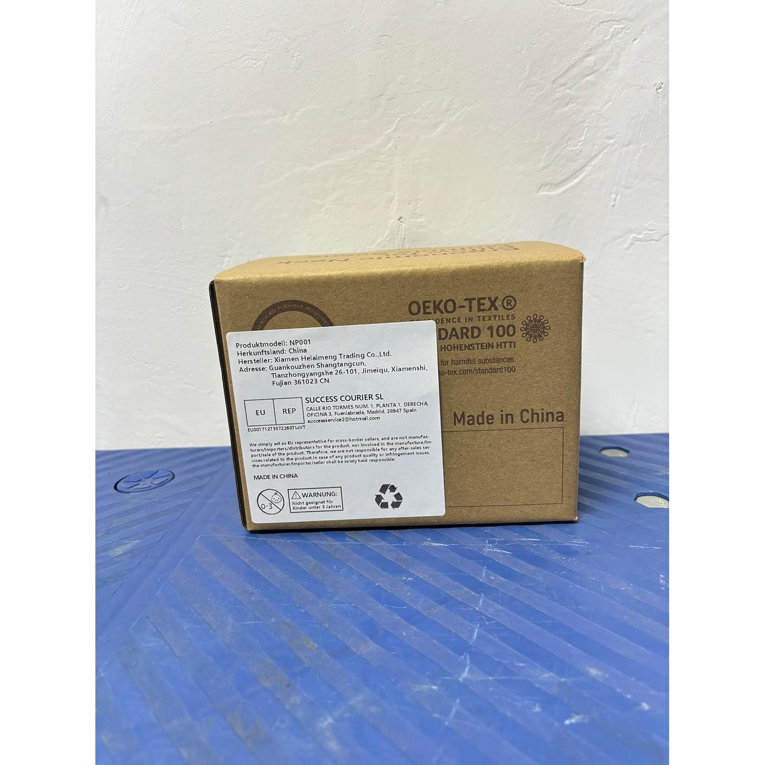 Almohada Ergonómica PouHenier.jh para Cuello y Cabeza - Espuma de Memoria