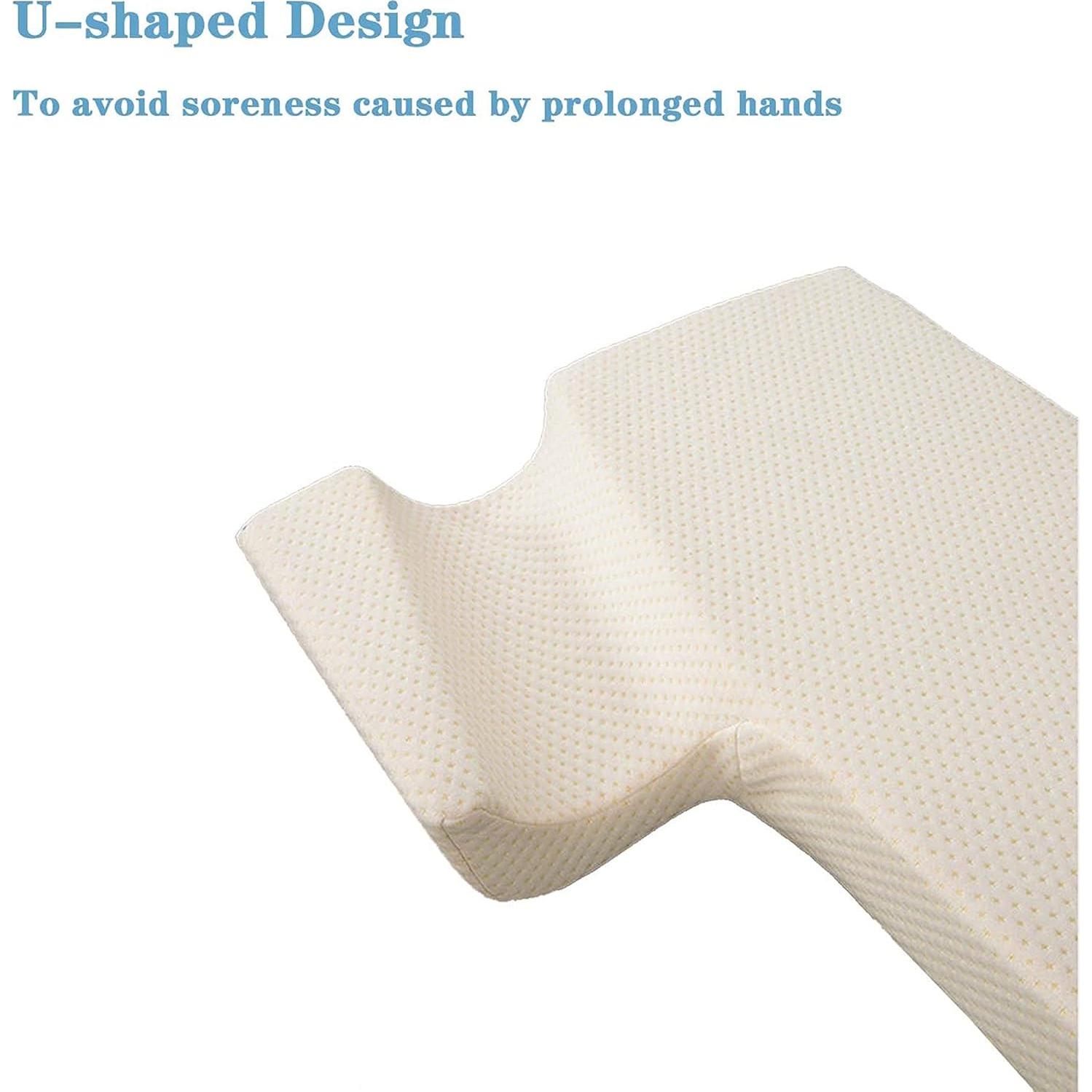 Cojín de Abrazo Arqueado JACKGOLD para Parejas Espuma Memoria