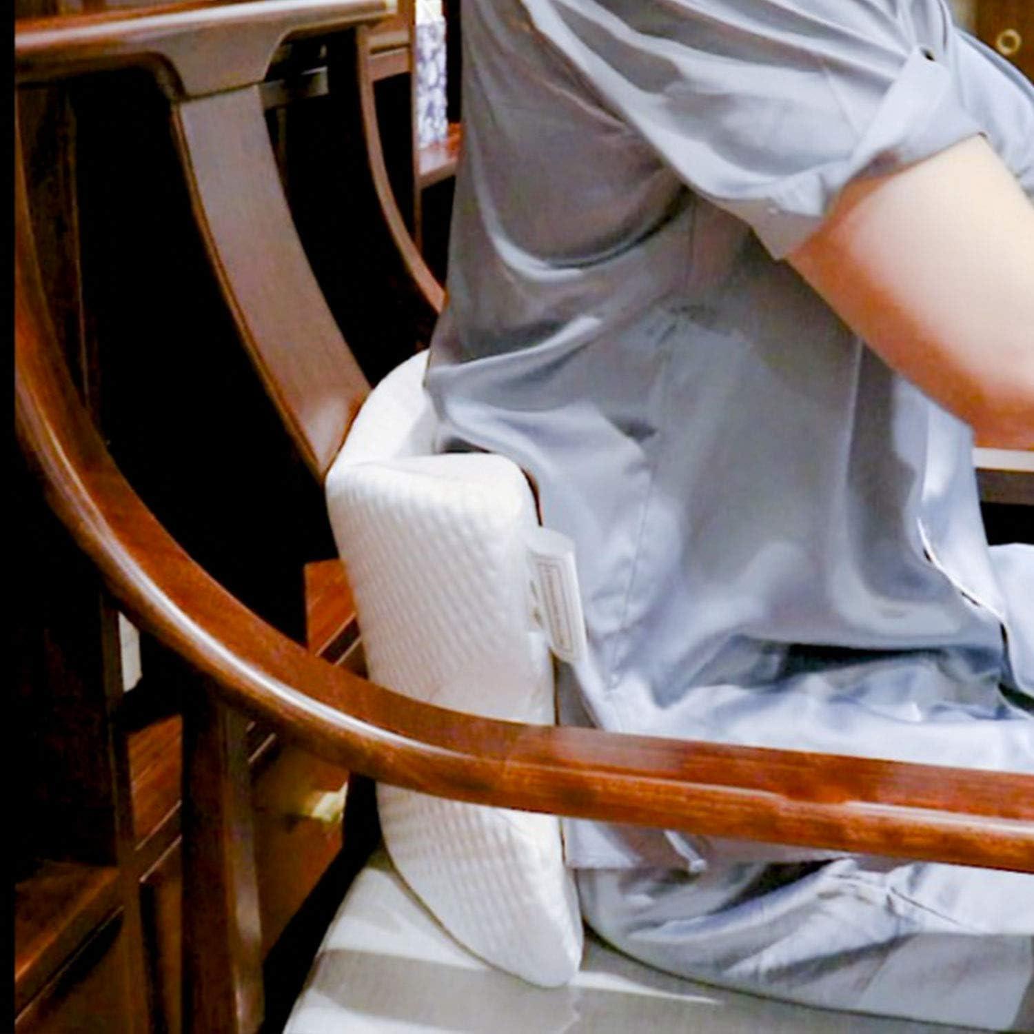 Almohada de Brazo ALEVMOOM Espuma de Memoria Gris 38x36x15cm