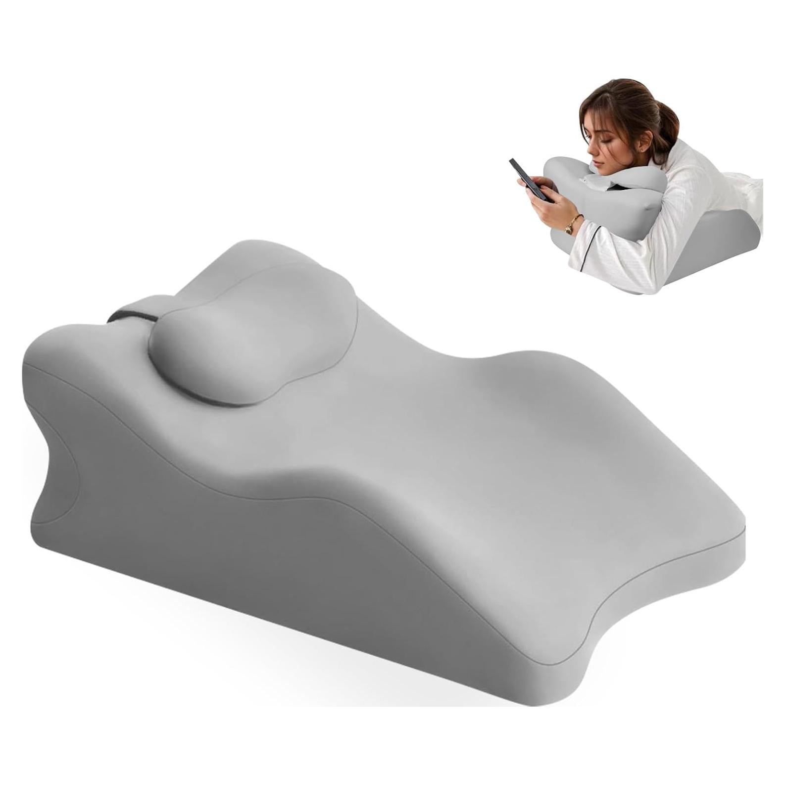 Almohada Ergonomica Relax Cush Gris - Espuma Viscoelástica