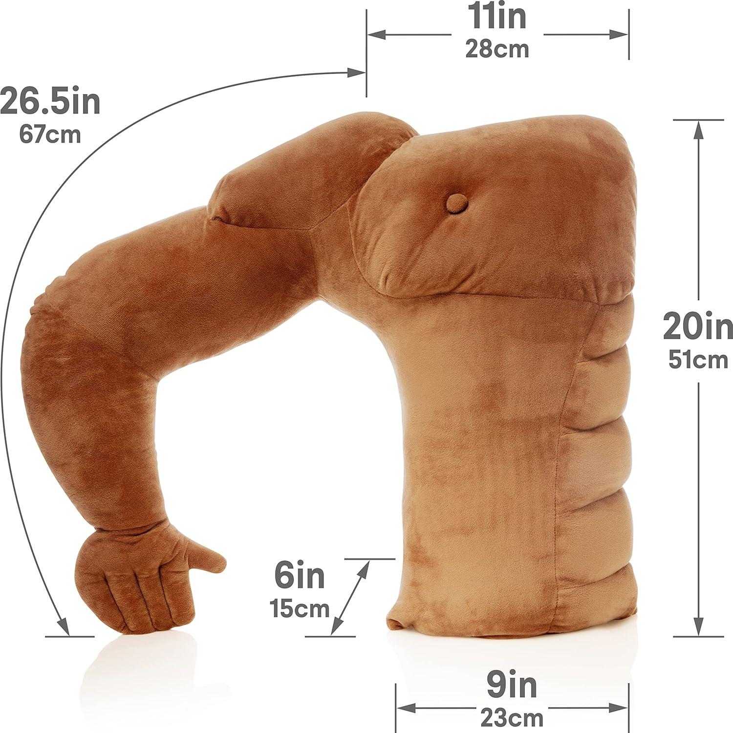 Almohada Hombre Musculoso Deluxe Comfort - 100% Algodón