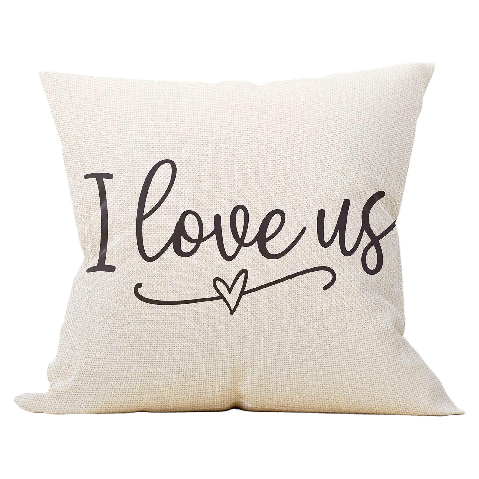 Funda de Almohada Decorativa Mancheng-zi 45x45 cm Boda