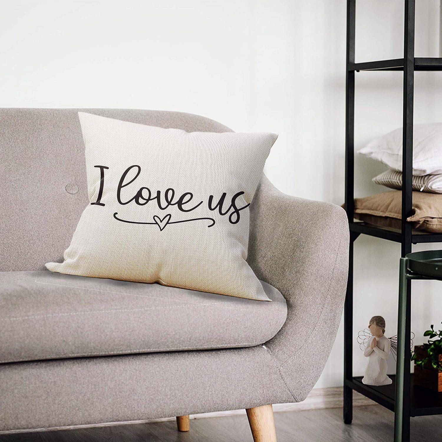 Funda de Almohada Decorativa Mancheng-zi 45x45 cm Boda