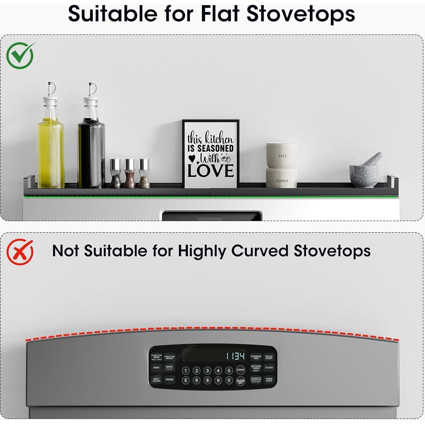 Estante Magnético Ajustable Bumusty 76.2 cm para Cocina