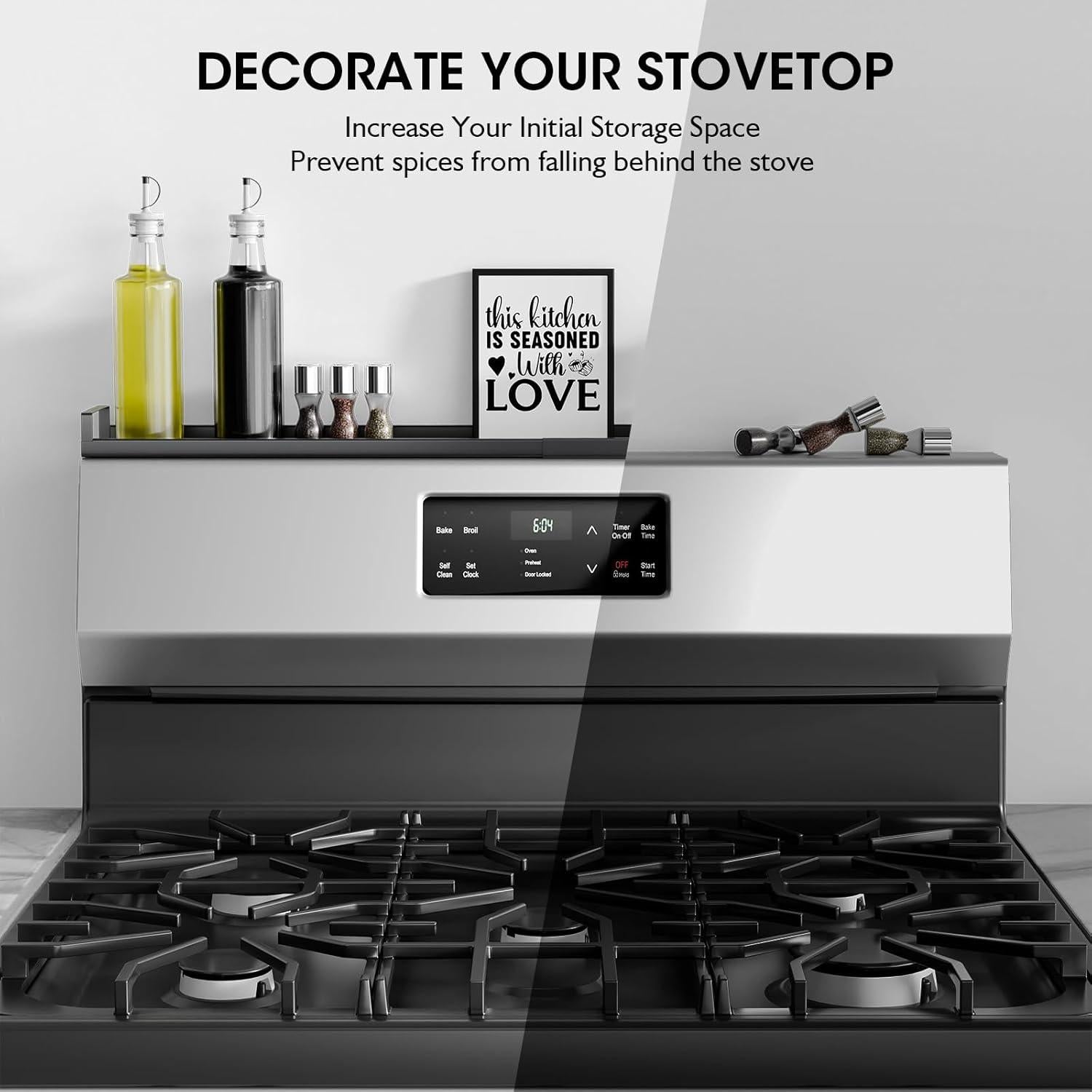 Estante Magnético Ajustable Bumusty 76.2 cm para Cocina