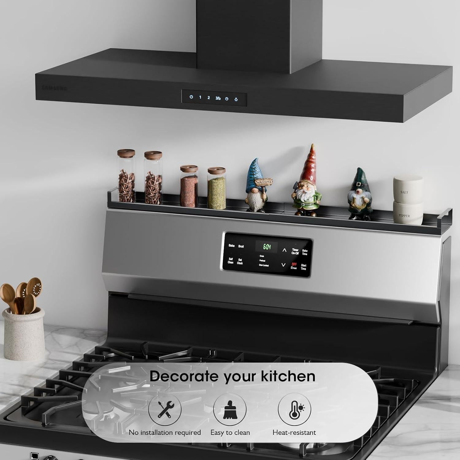 Estante Magnético Ajustable Bumusty 76.2 cm para Cocina