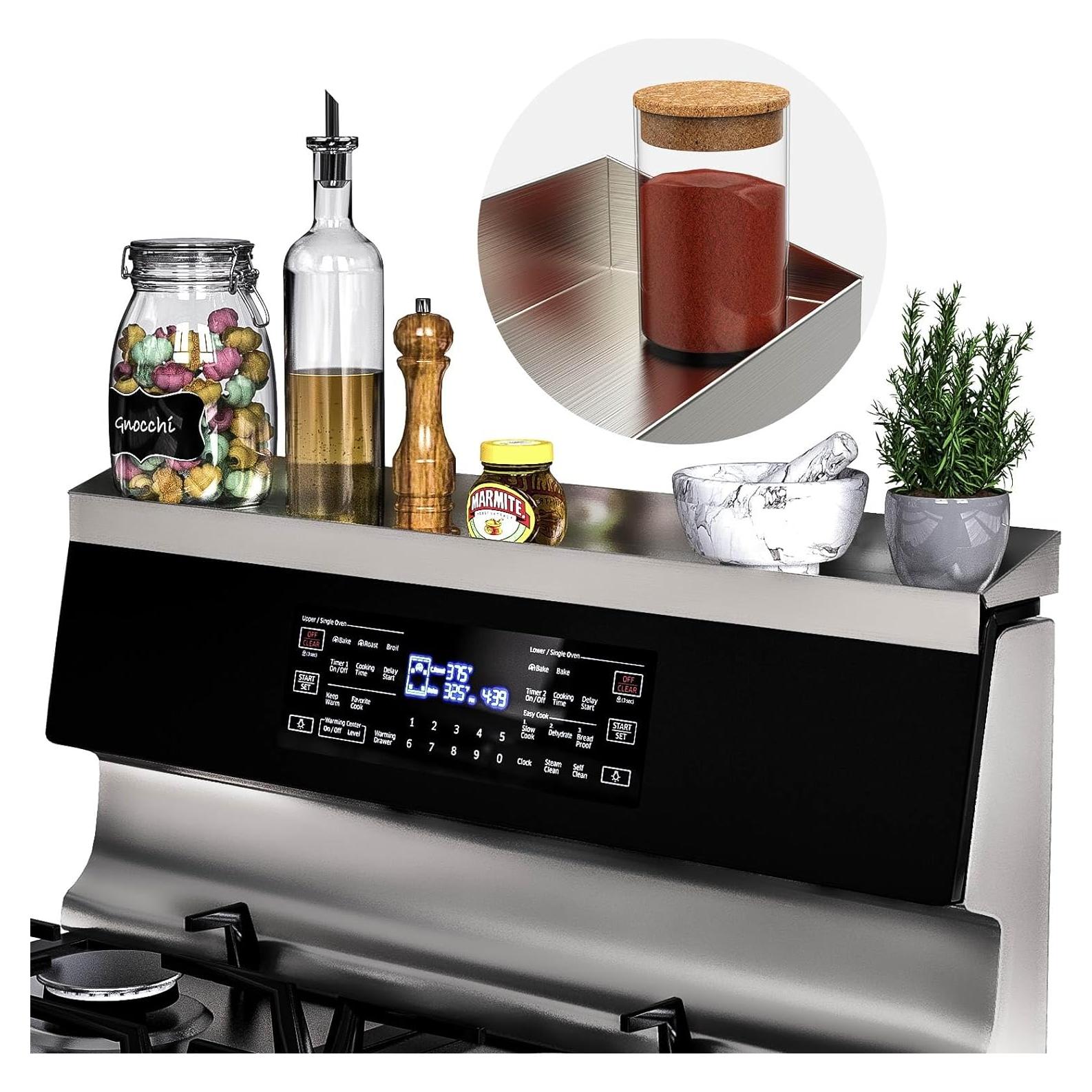 Estante Magnético IIIOIIIA para Cocina 76.2 cm Acero Inoxidable