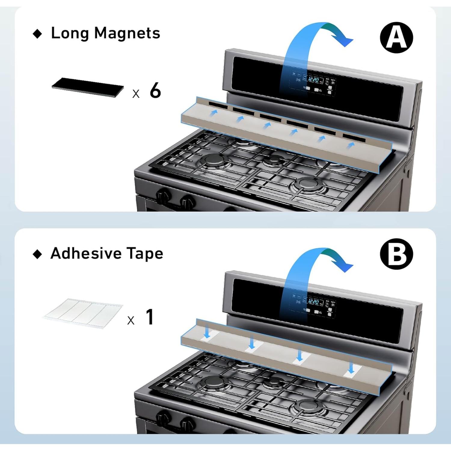 Estante Magnético IIIOIIIA para Cocina 76.2 cm Acero Inoxidable