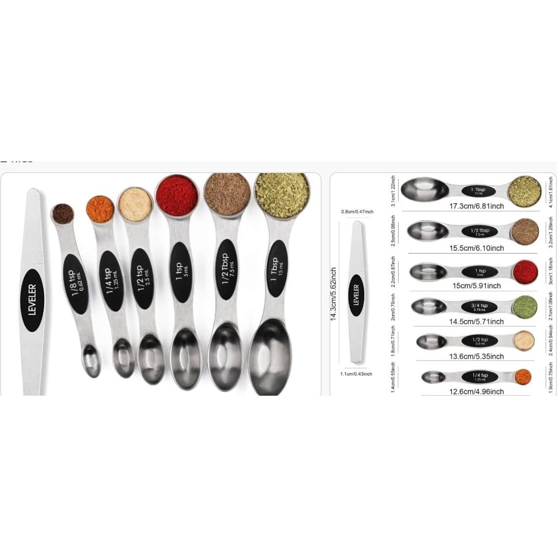 Estante Magnético de Cocina Gigentro 76.2 cm Acero Inoxidable