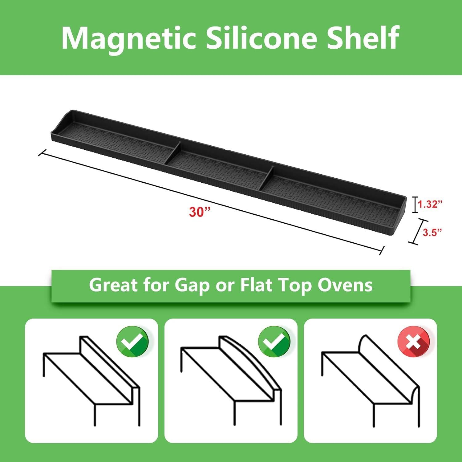 Estante Magnético Weiwavivi 76.2 cm Cocina Organizador Especias