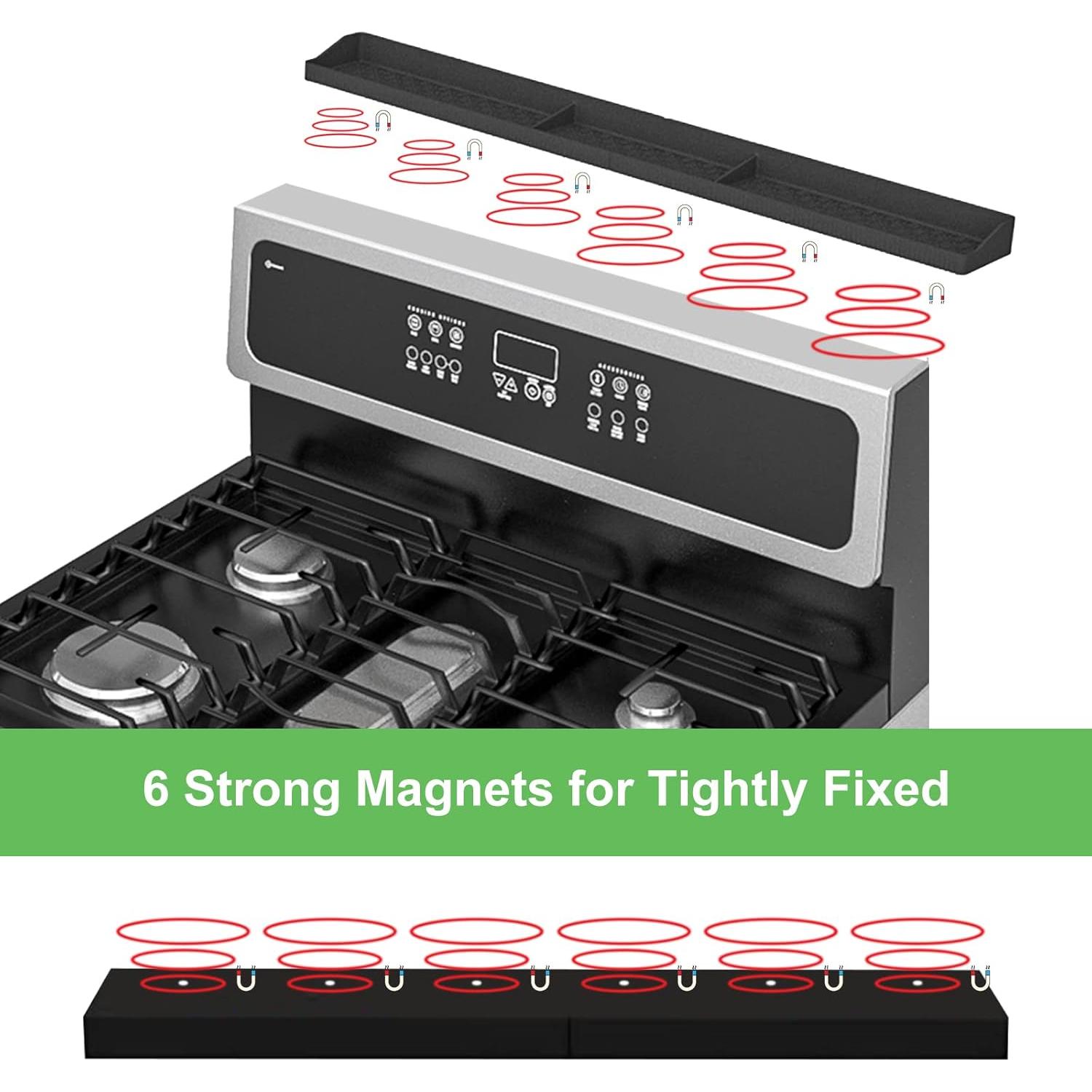 Estante Magnético Weiwavivi 76.2 cm Cocina Organizador Especias