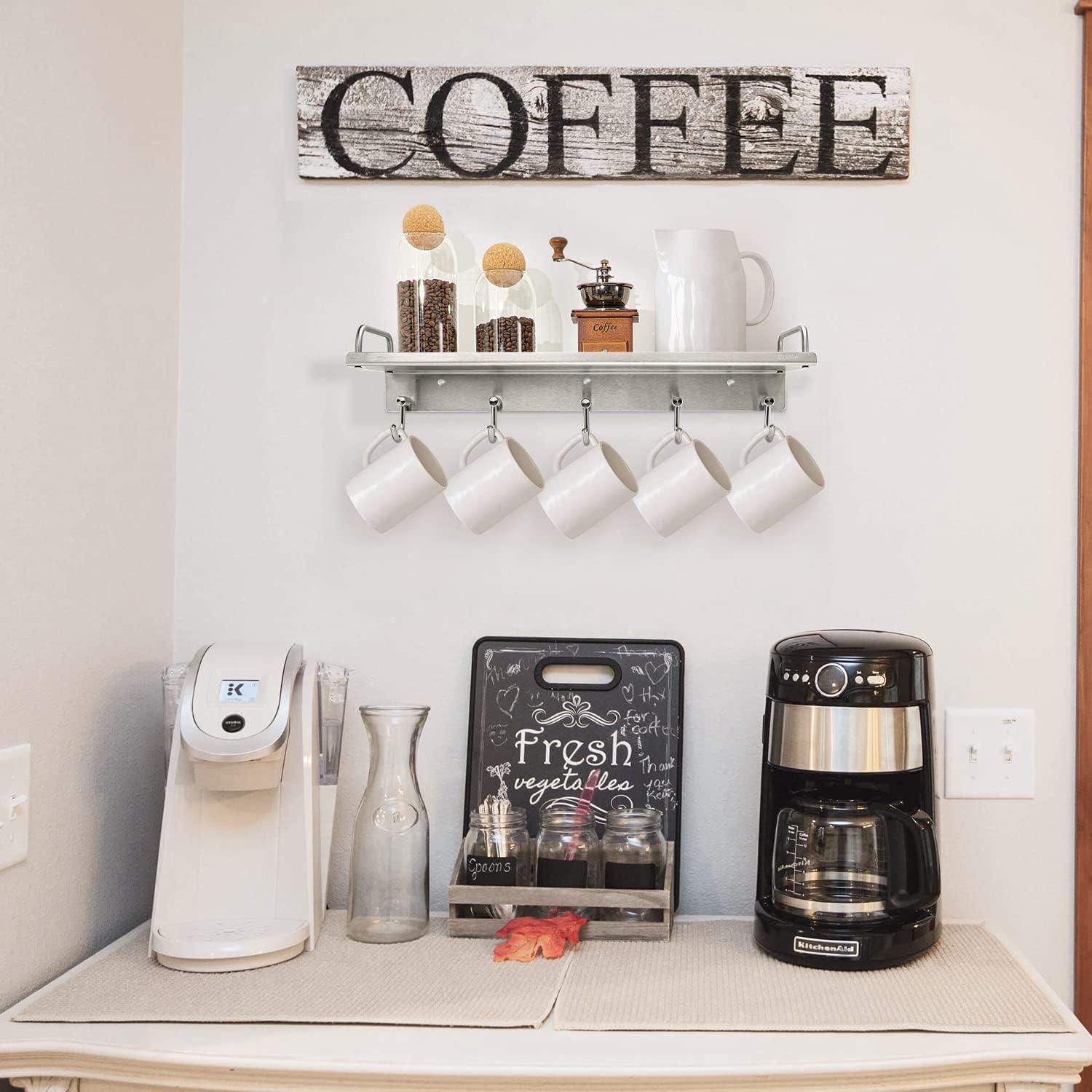 Estante de Utensilios de Cocina Audmore Acero Inoxidable 40x11.5 cm