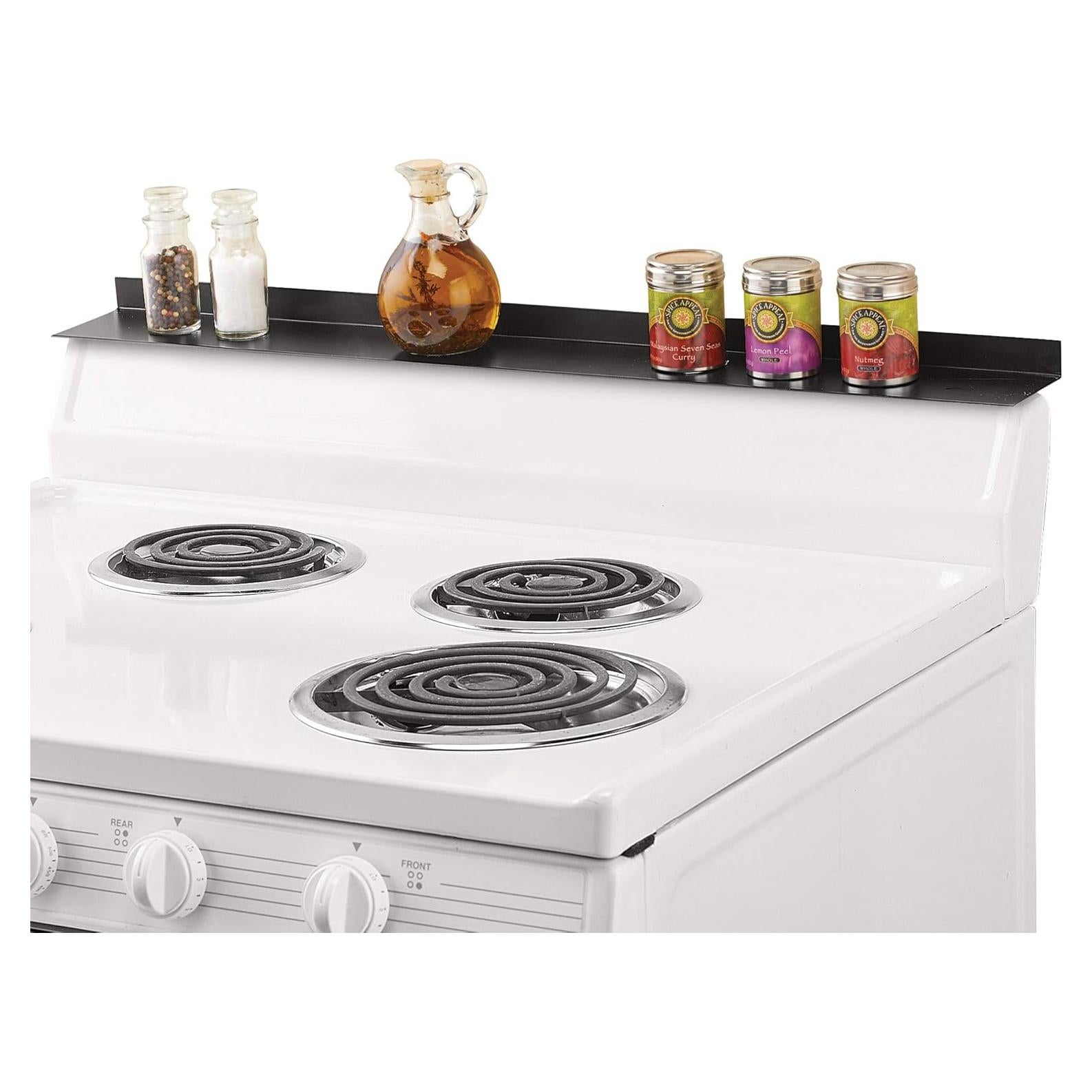 Estante Magnético de Acero Inoxidable Collections Etc 76.2x8.9cm