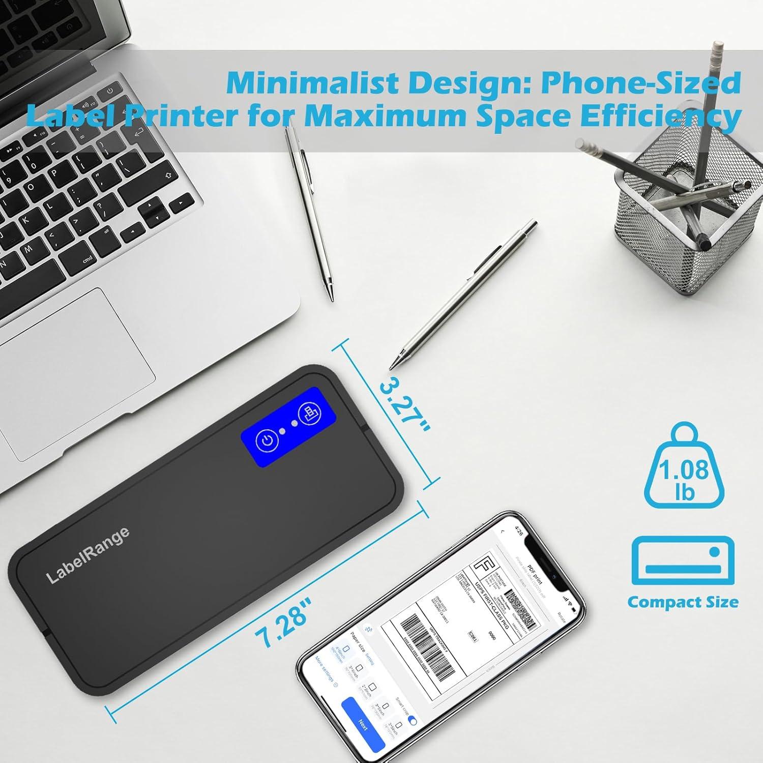 Impresora Térmica de Etiquetas RD560 Bluetooth 4x6 LabelRange