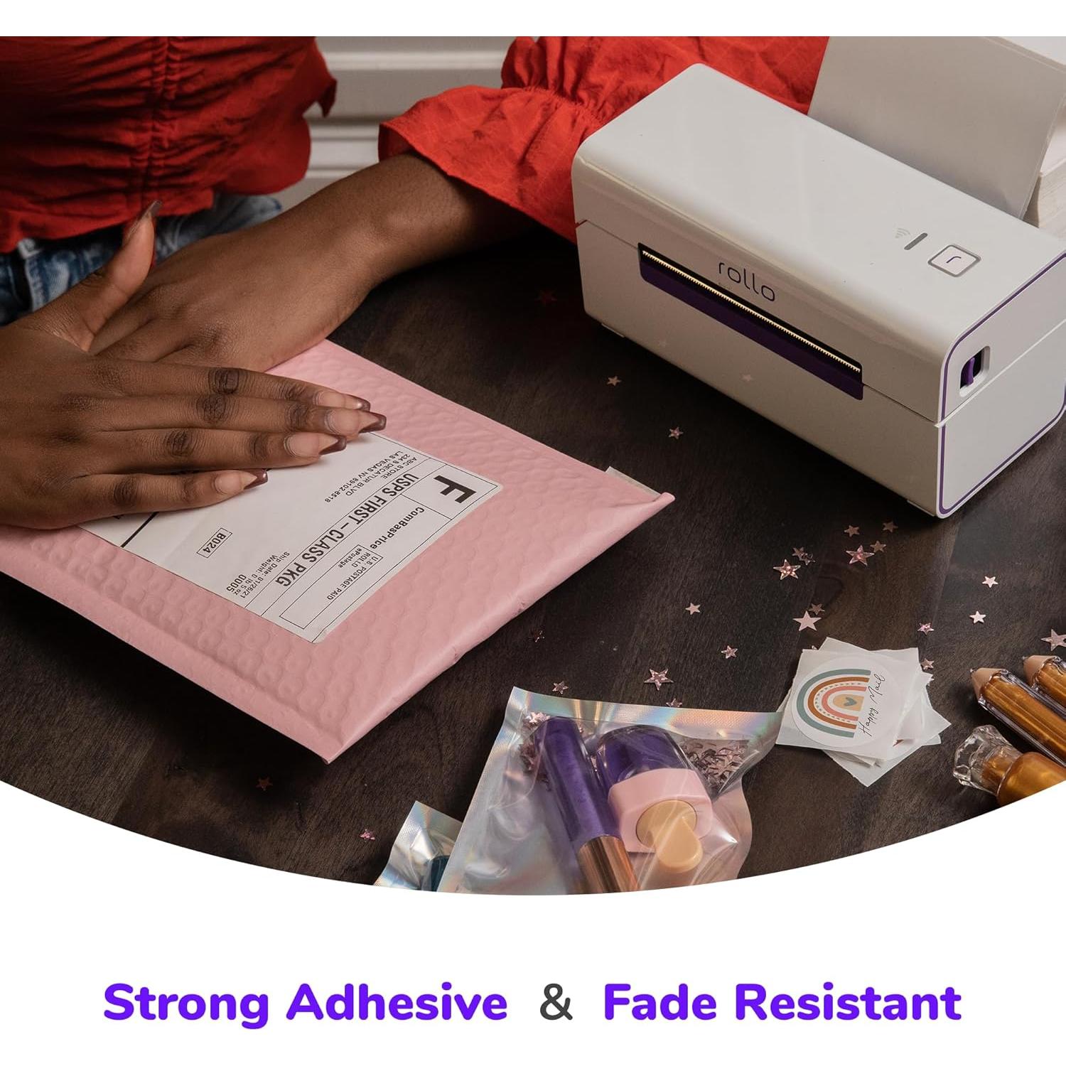 Rollo de Etiquetas Térmicas 500 Piezas 10.16x15.24 cm Rollo